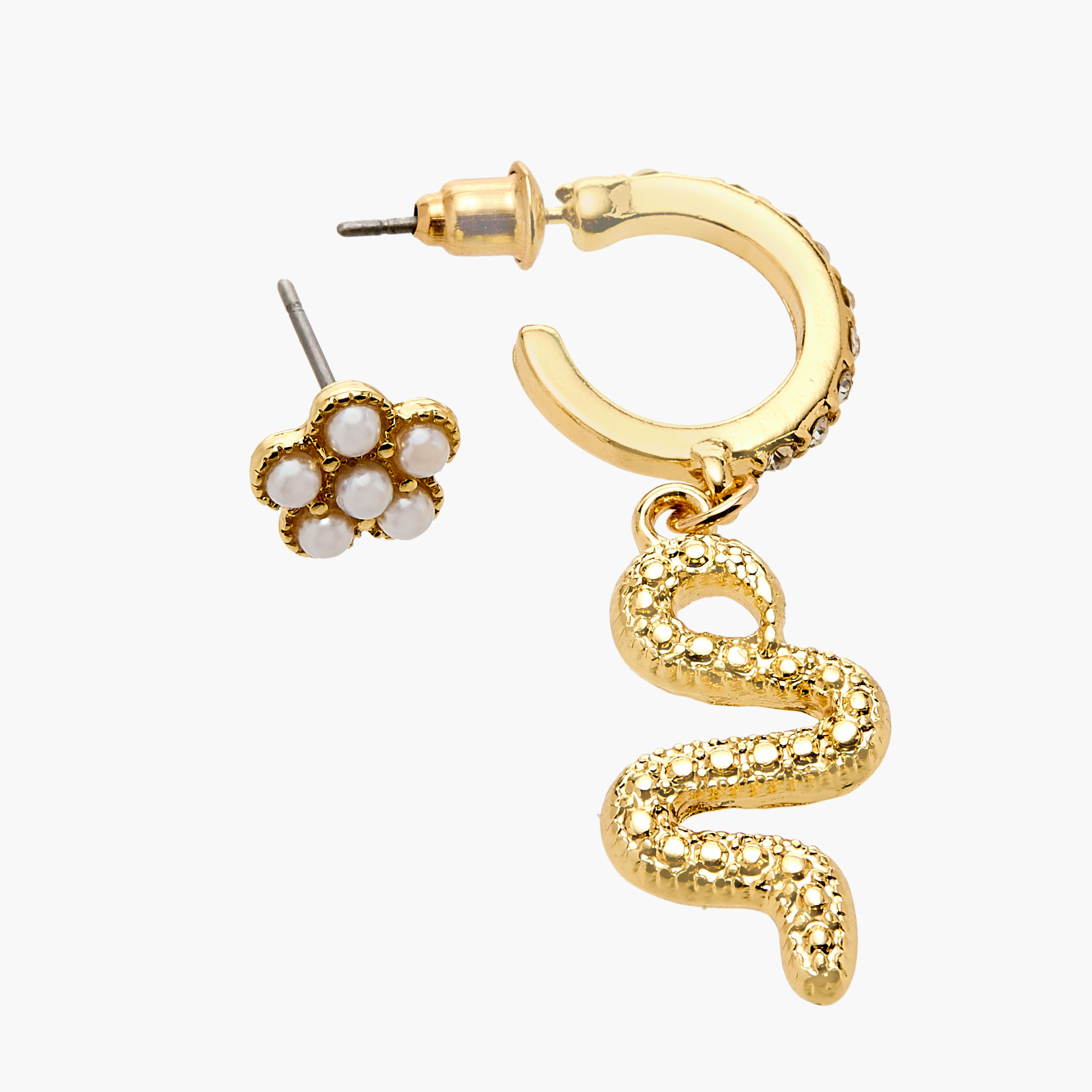 حلقان ميتاليك متنوعة - طقم 9 أزواج-women-watchesandjewellery-jewellery-earrings-image-6