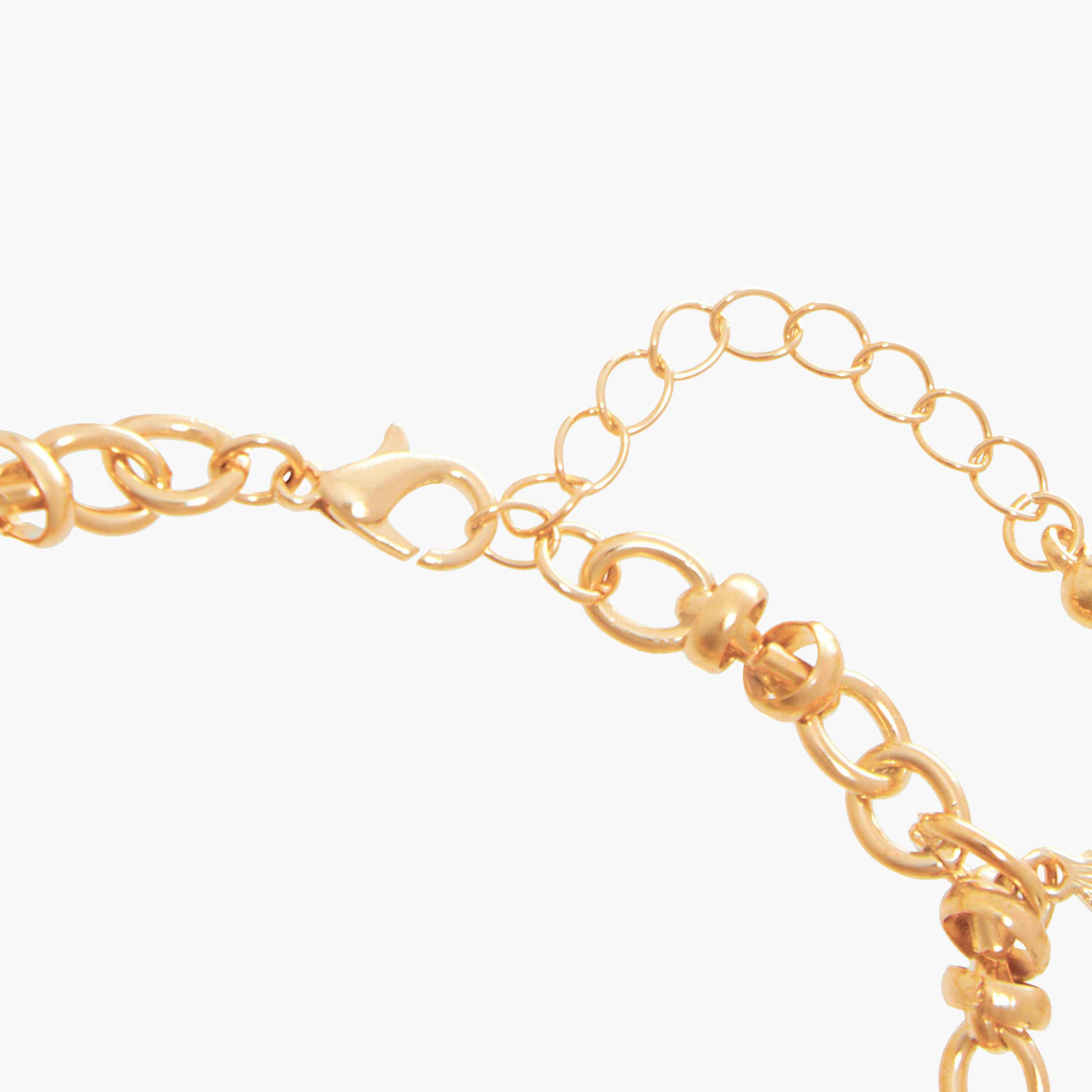 أسورة سلسلة بمشبك إغلاق ودلايات-women-watchesandjewellery-jewellery-banglesandbracelets-image-4