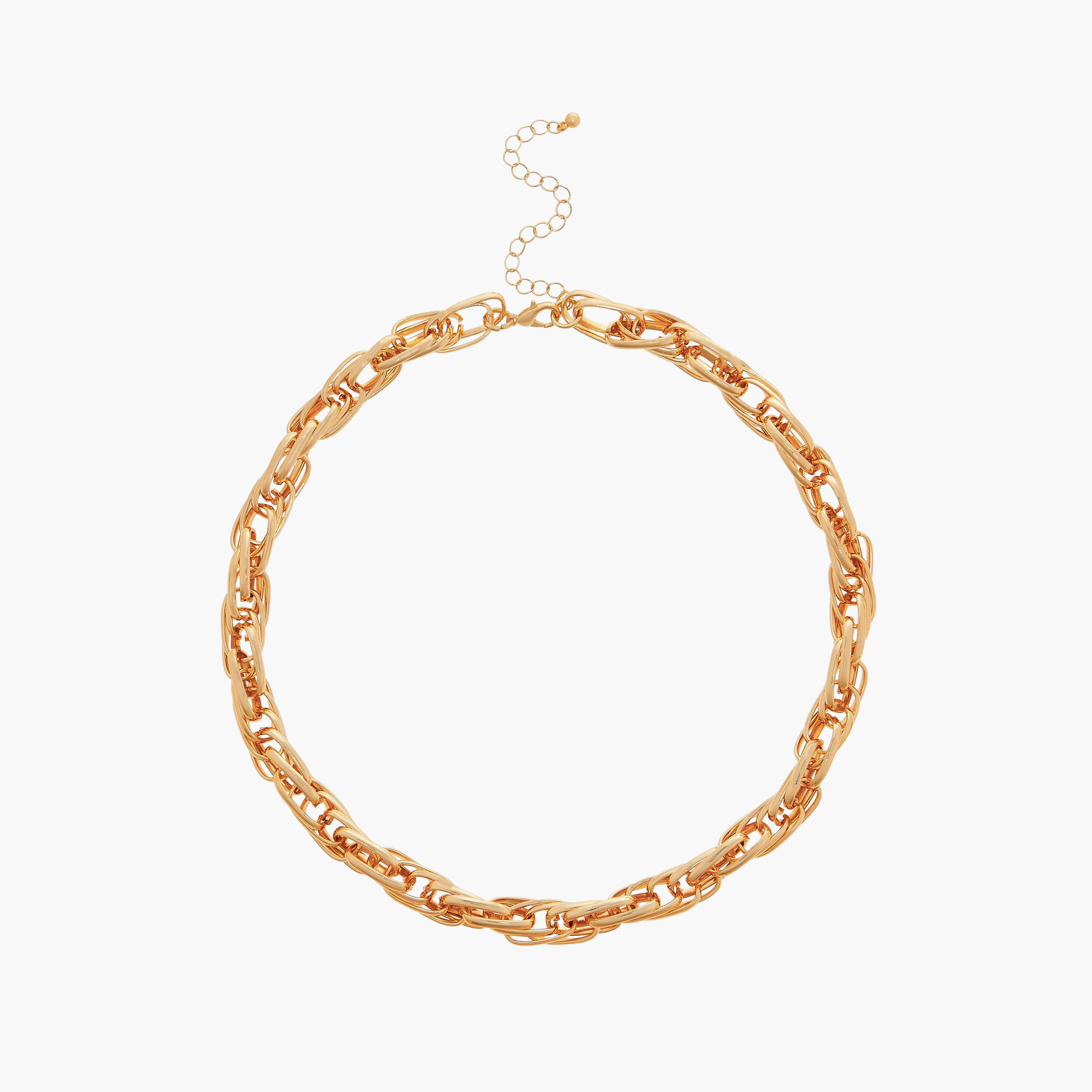 عقد سلسلة عريض بمشبك إغلاق-women-watchesandjewellery-jewellery-necklacesandpendants-image-1
