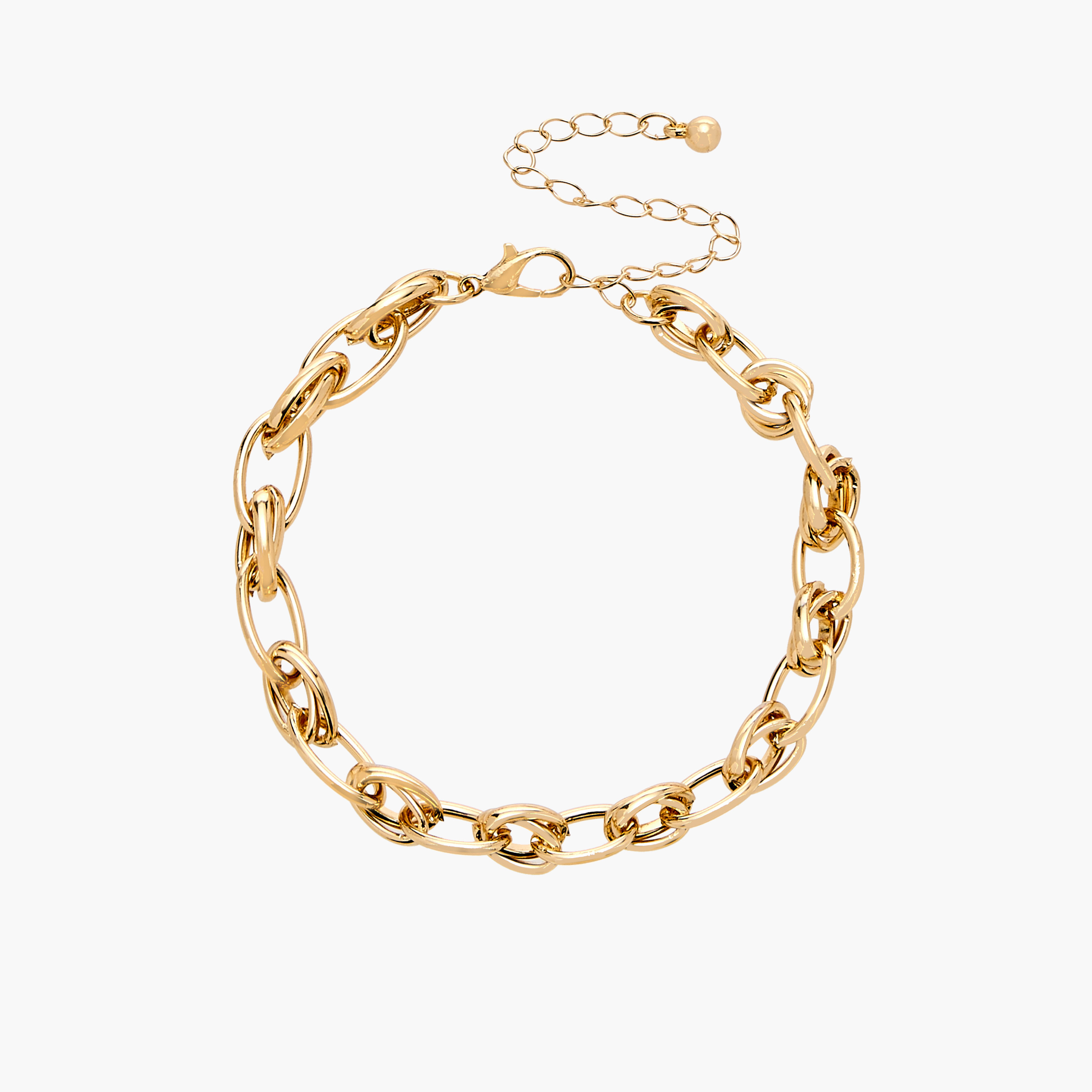 سوار سلسلة ميتاليك بقفل إغلاق-women-watchesandjewellery-jewellery-banglesandbracelets-image-1