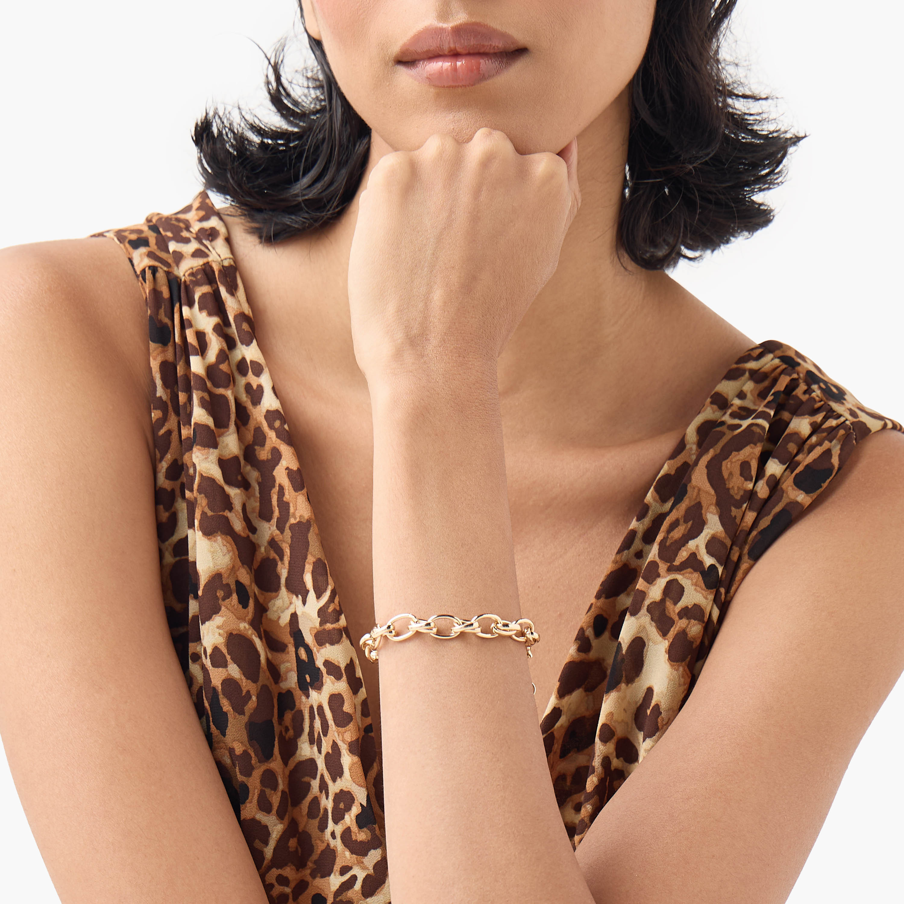 سوار سلسلة ميتاليك بقفل إغلاق-women-watchesandjewellery-jewellery-banglesandbracelets-image-2