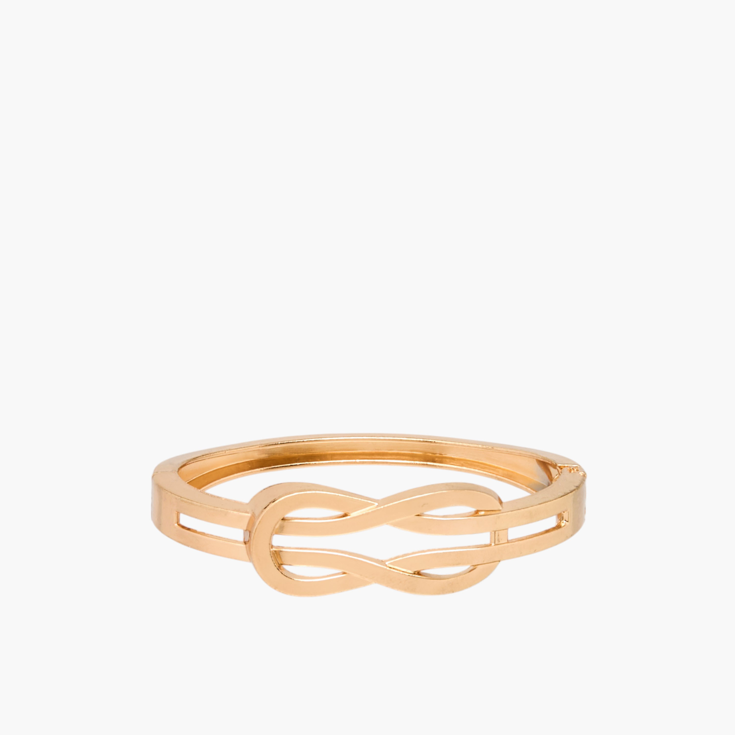 سوار ميتاليك بزينة عقدة-women-watchesandjewellery-jewellery-banglesandbracelets-image-1