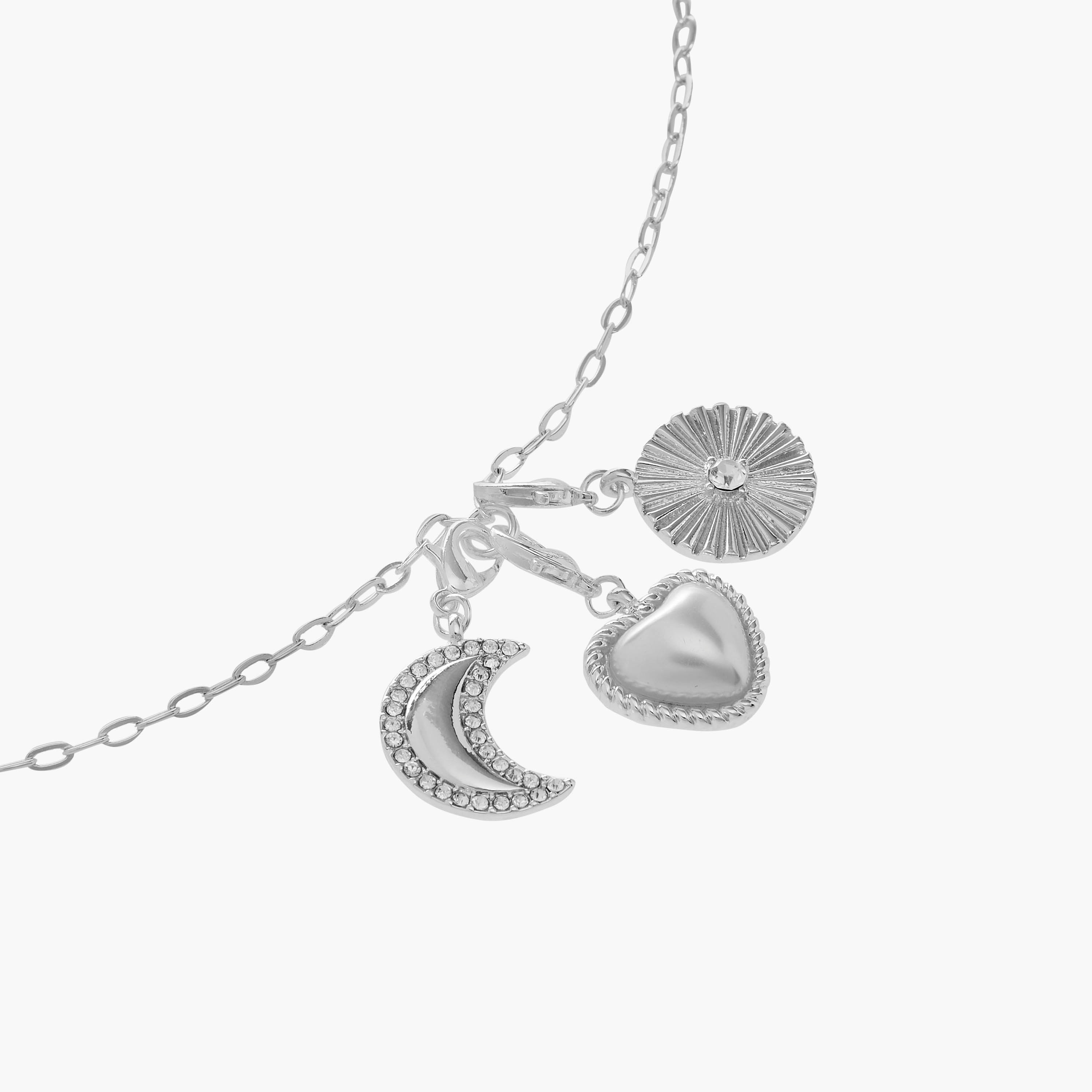 Metallic Chain Pendant Necklace with Charms-women-watchesandjewellery-jewellery-necklacesandpendants-image-5