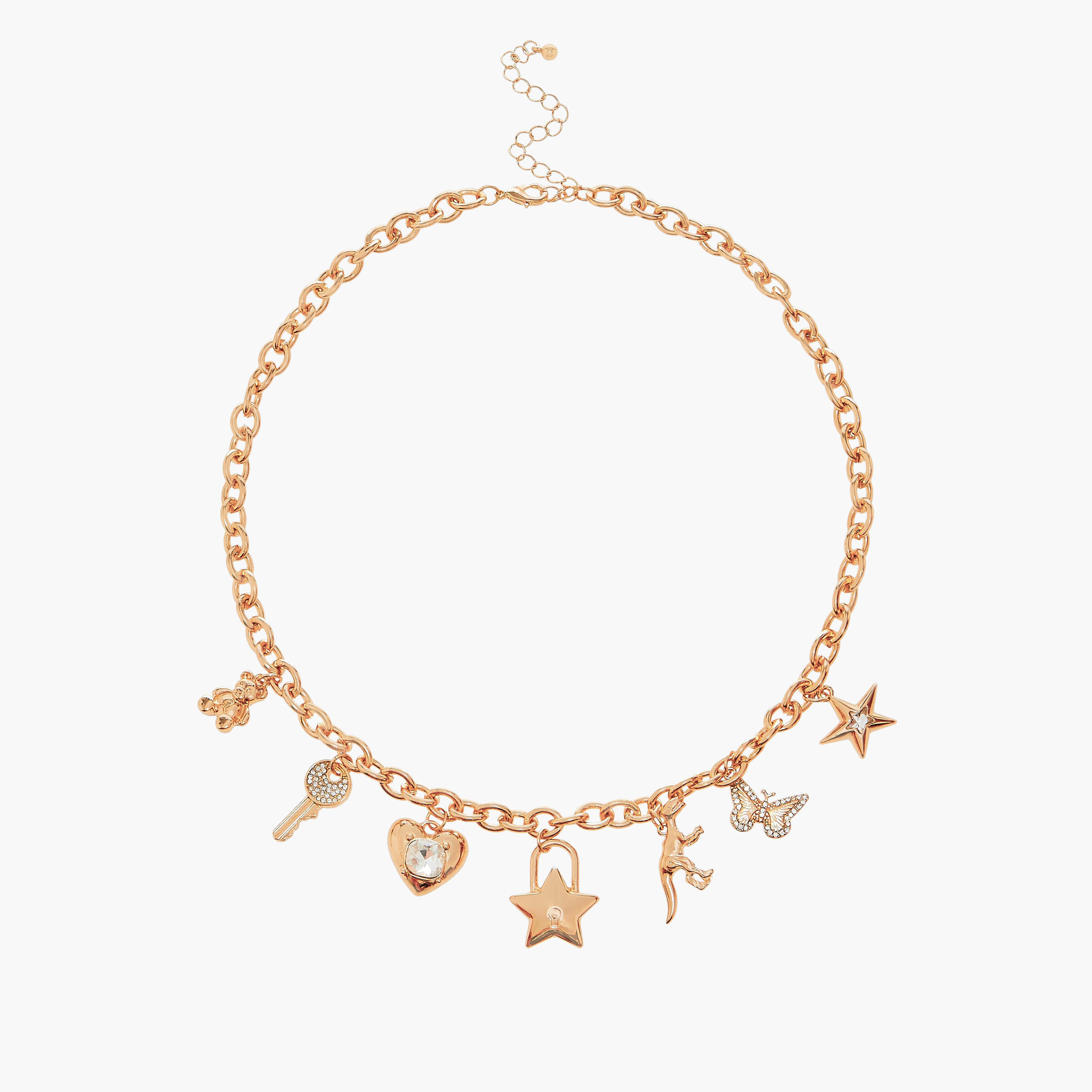 عقد سلسلة بدلايات ومشبك إغلاق-women-watchesandjewellery-jewellery-necklacesandpendants-image-1