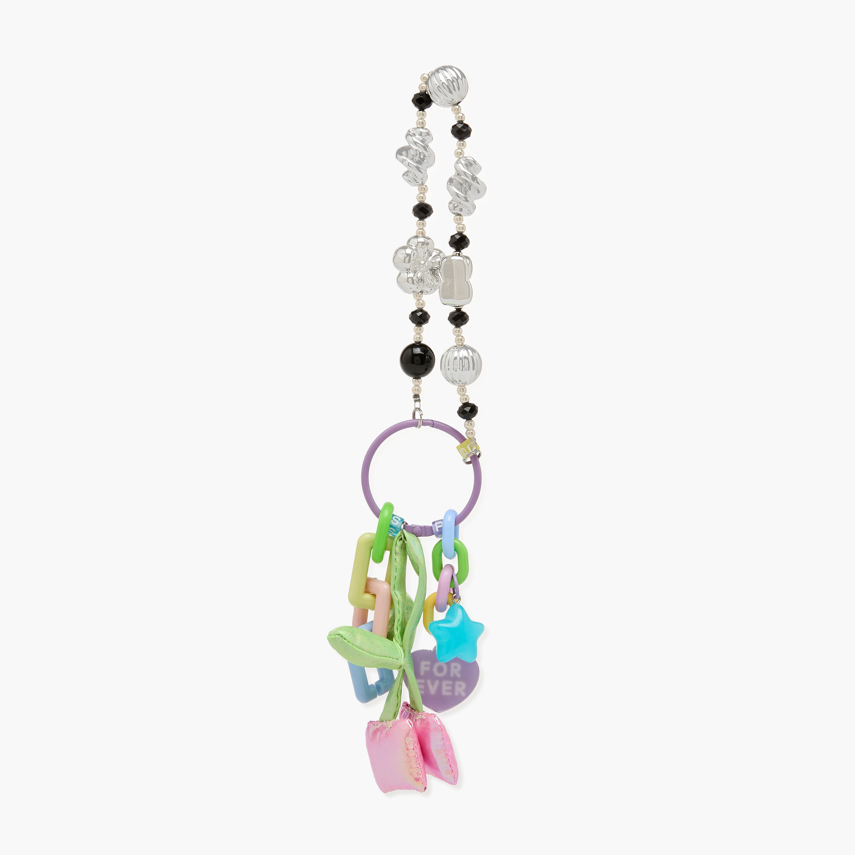 Accent Detail Bag Charm-women-clothingaccessories-novelties-image-1