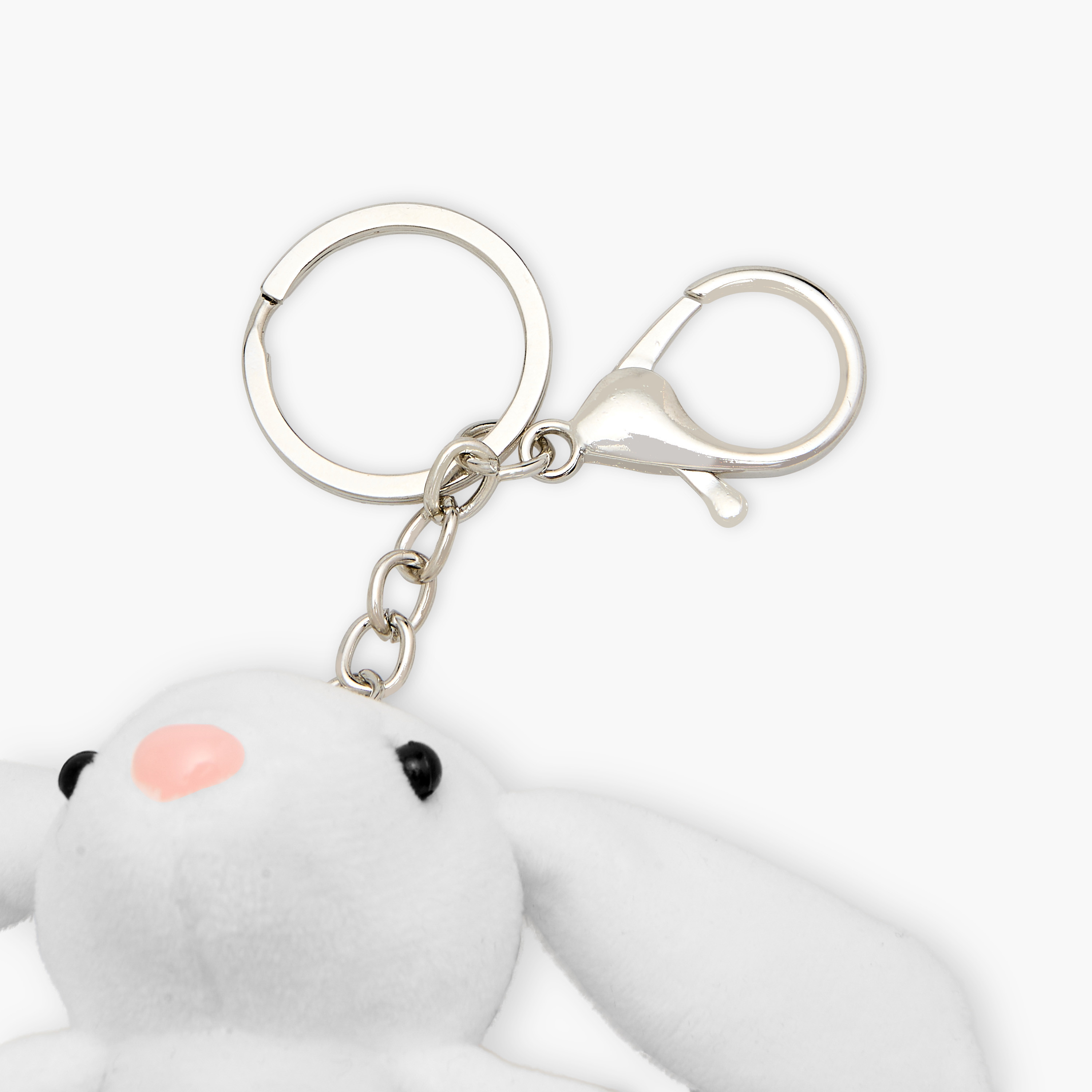 Gloo Bunny Charm Keyring with Lobster Clasp-women-clothingaccessories-novelties-image-4