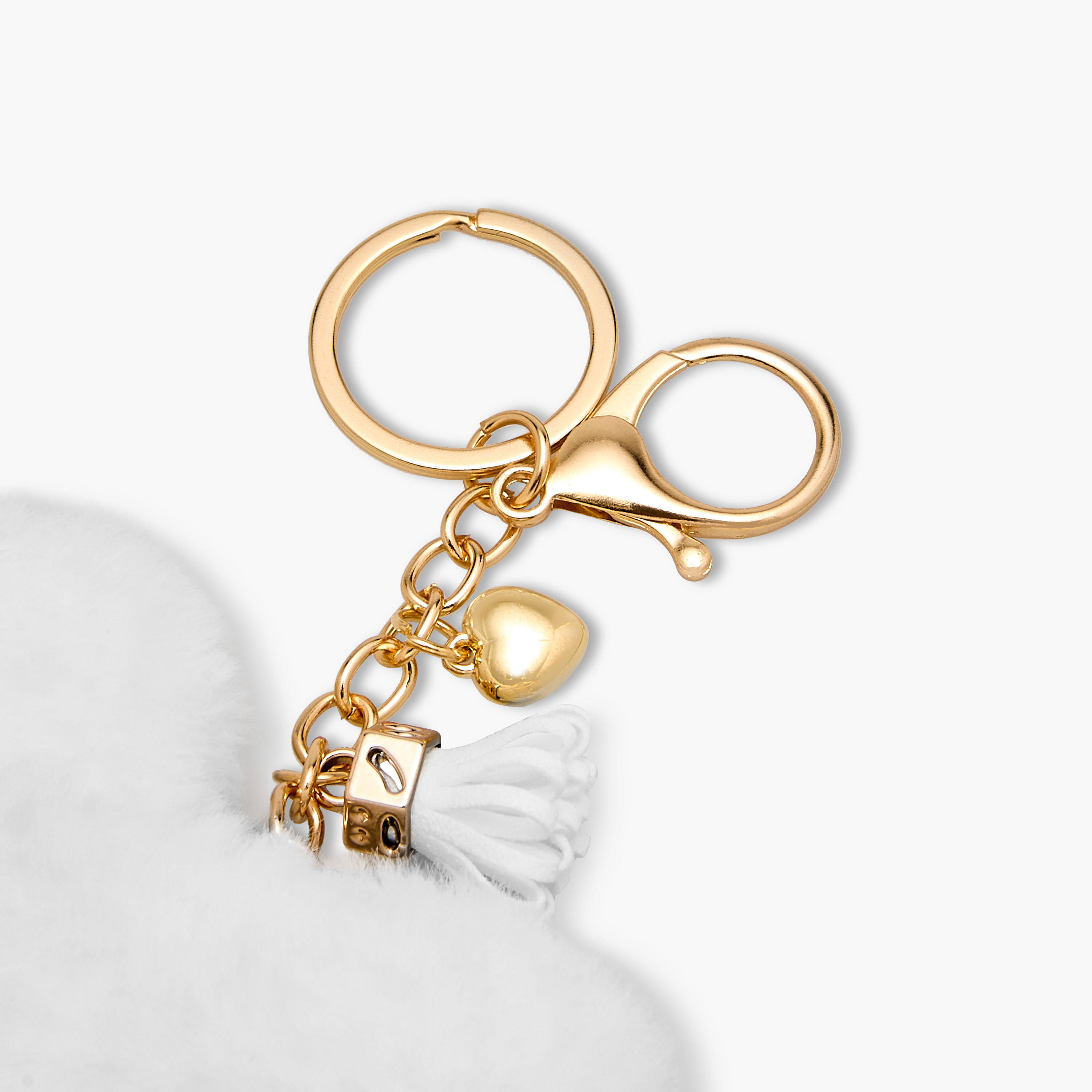 Gloo Heart Charm Keyring with Lobster Clasp-women-clothingaccessories-novelties-image-4