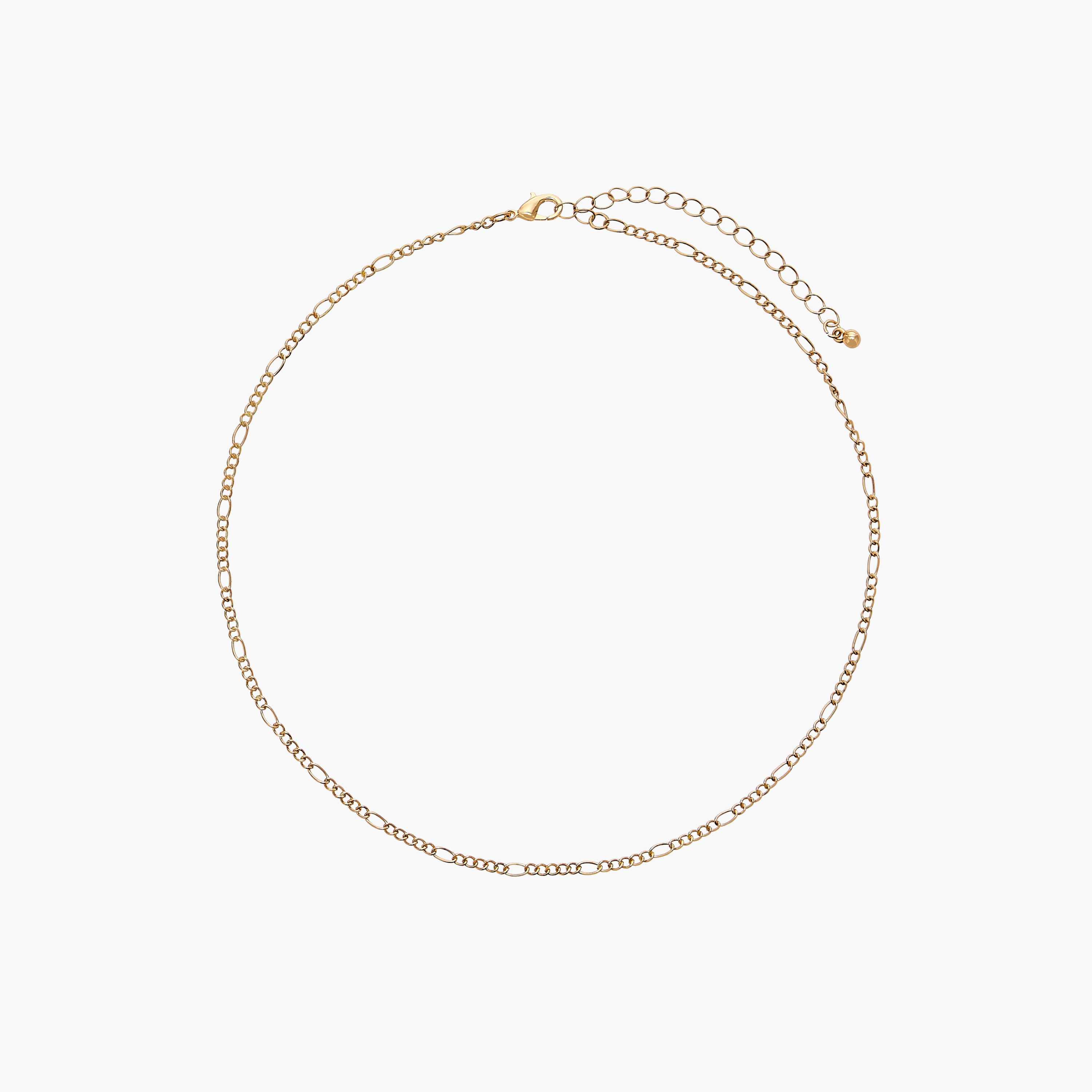 Set of 5 - Assorted Metallic Necklaces with Lobster Clasp-women-watchesandjewellery-jewellery-necklacesandpendants-image-3