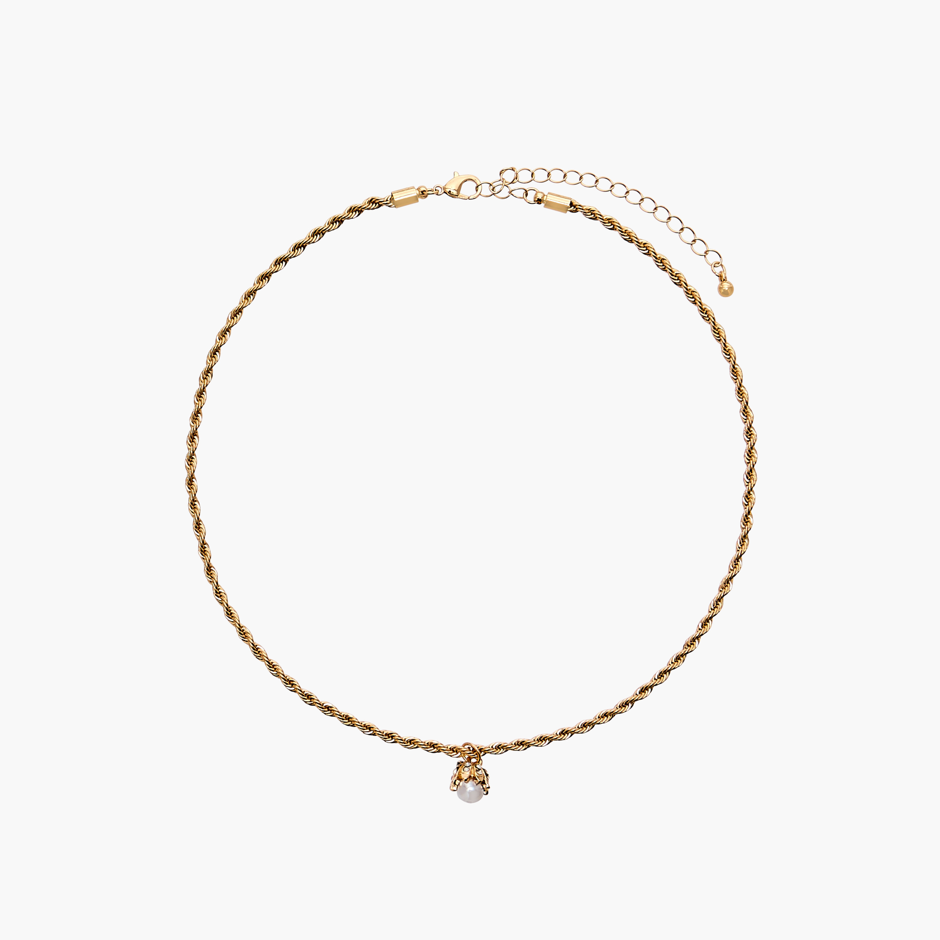 عقد ميتاليك بمشبك إغلاق - طقم من 5 قطع متنوعة-women-watchesandjewellery-jewellery-necklacesandpendants-image-5