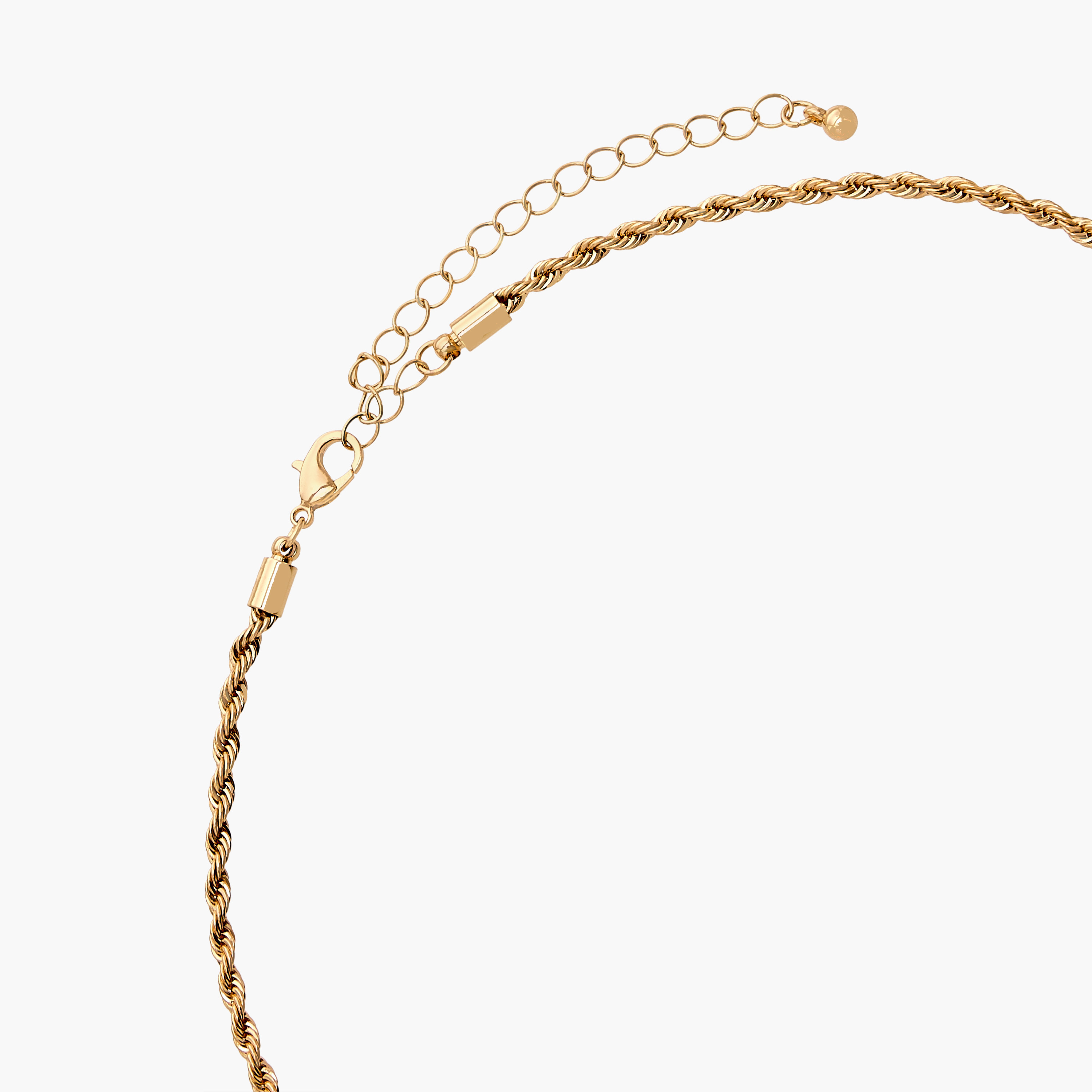 Set of 5 - Assorted Metallic Necklaces with Lobster Clasp-women-watchesandjewellery-jewellery-necklacesandpendants-image-9