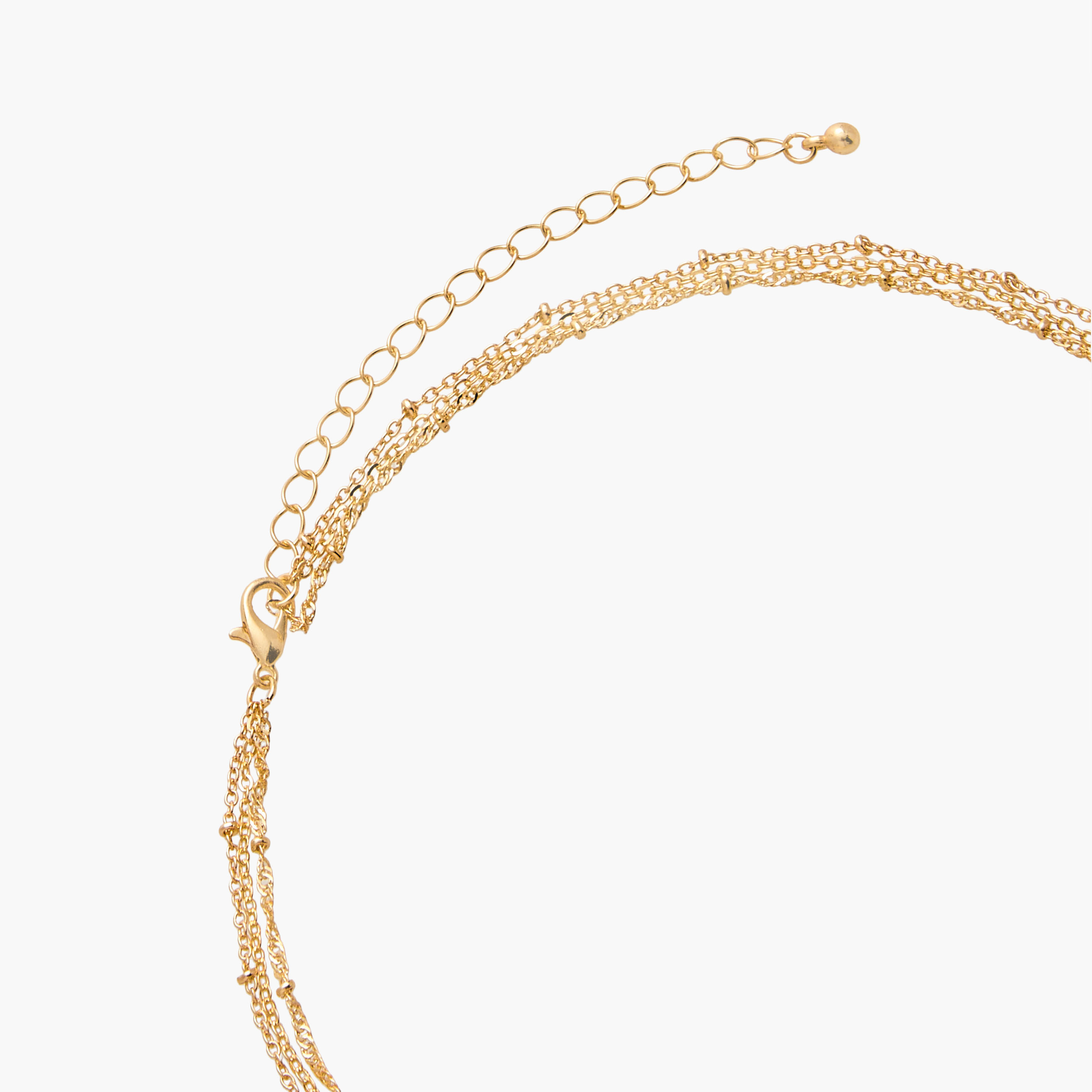 Alphabet N Pendant Layered Necklace with Lobster Clasp-women-watchesandjewellery-jewellery-necklacesandpendants-image-4