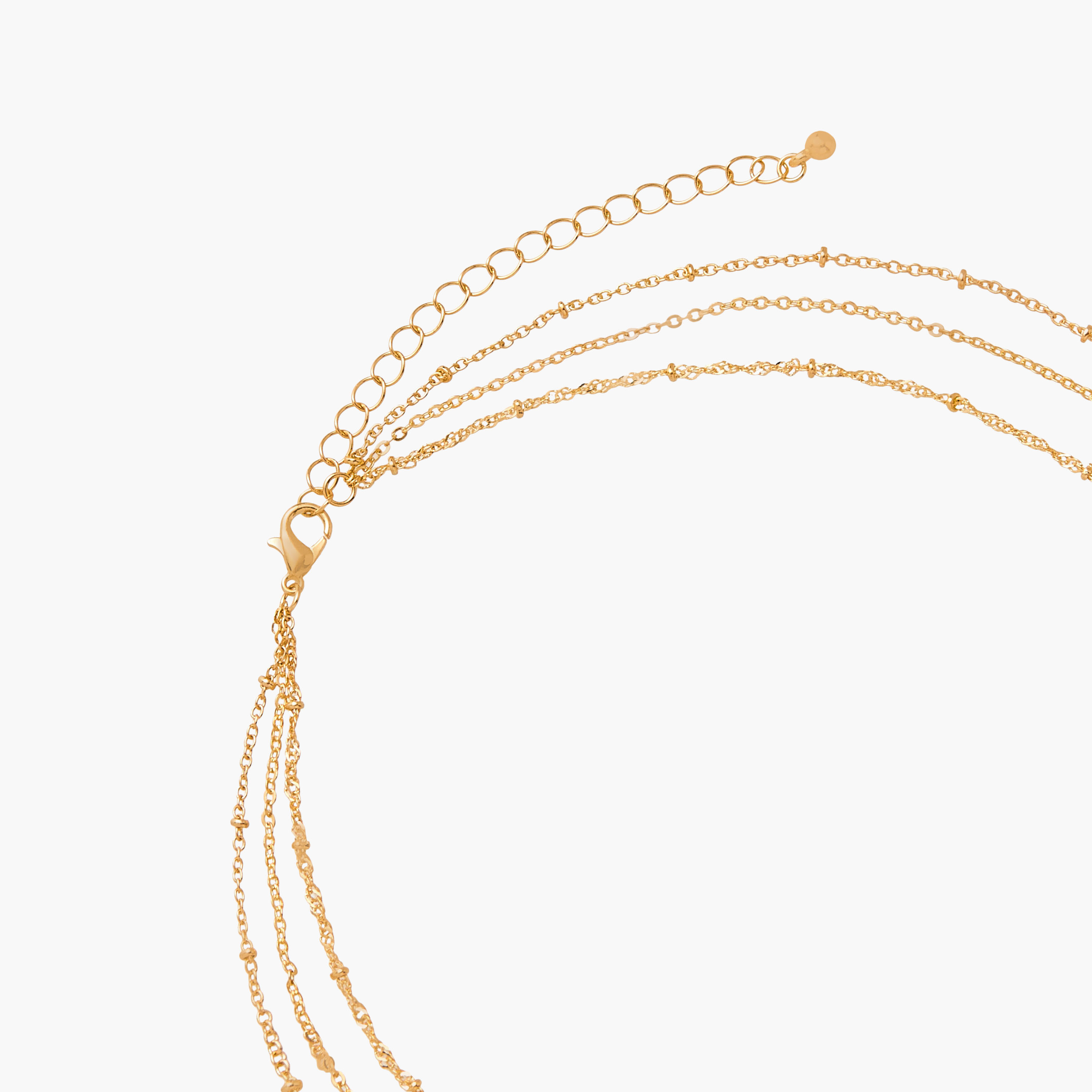 Alphabet R Pendant Layered Necklace with Lobster Clasp-women-watchesandjewellery-jewellery-necklacesandpendants-image-4
