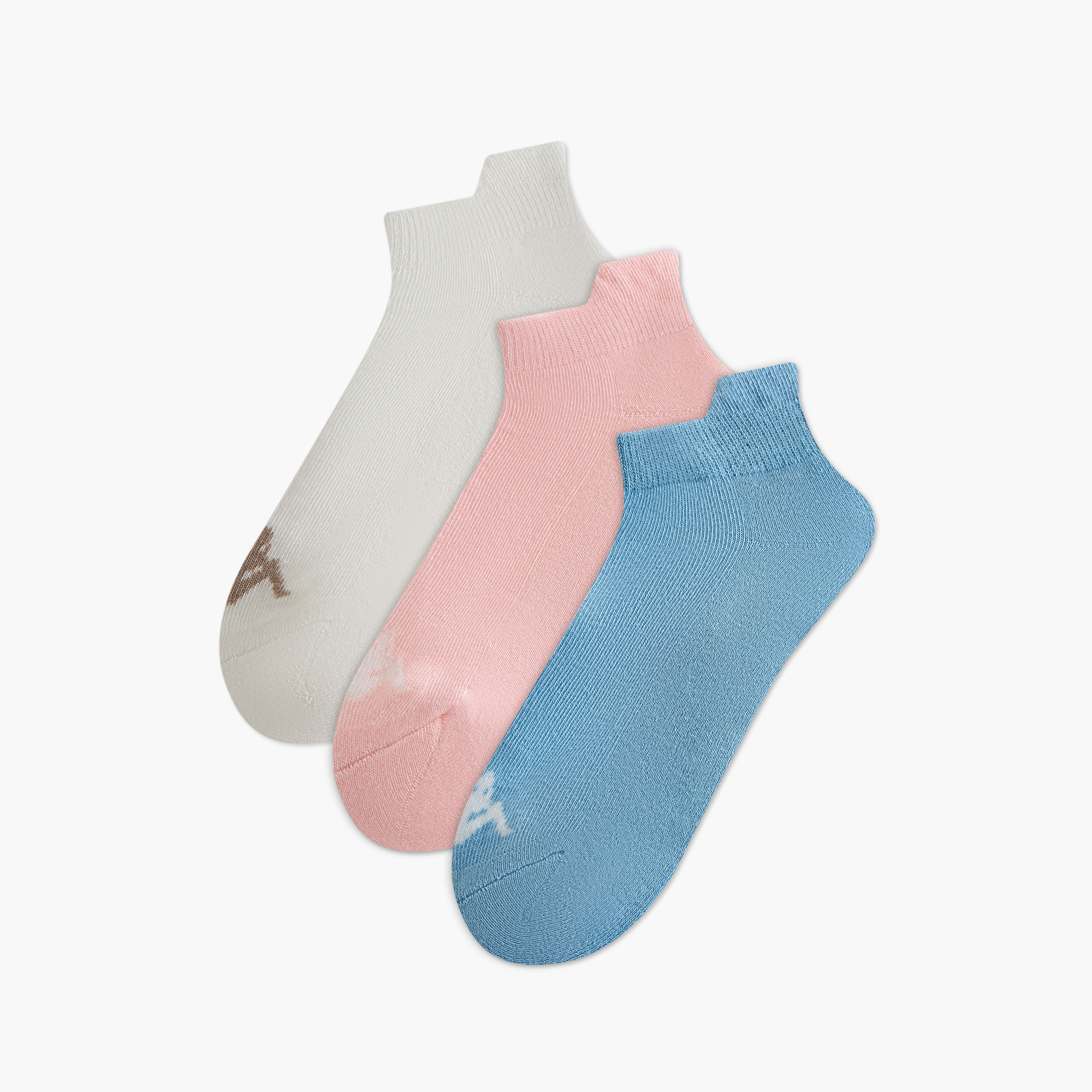 Kappa Women's Trainer Socks - Set of 3-women-socksandstockings-image-1