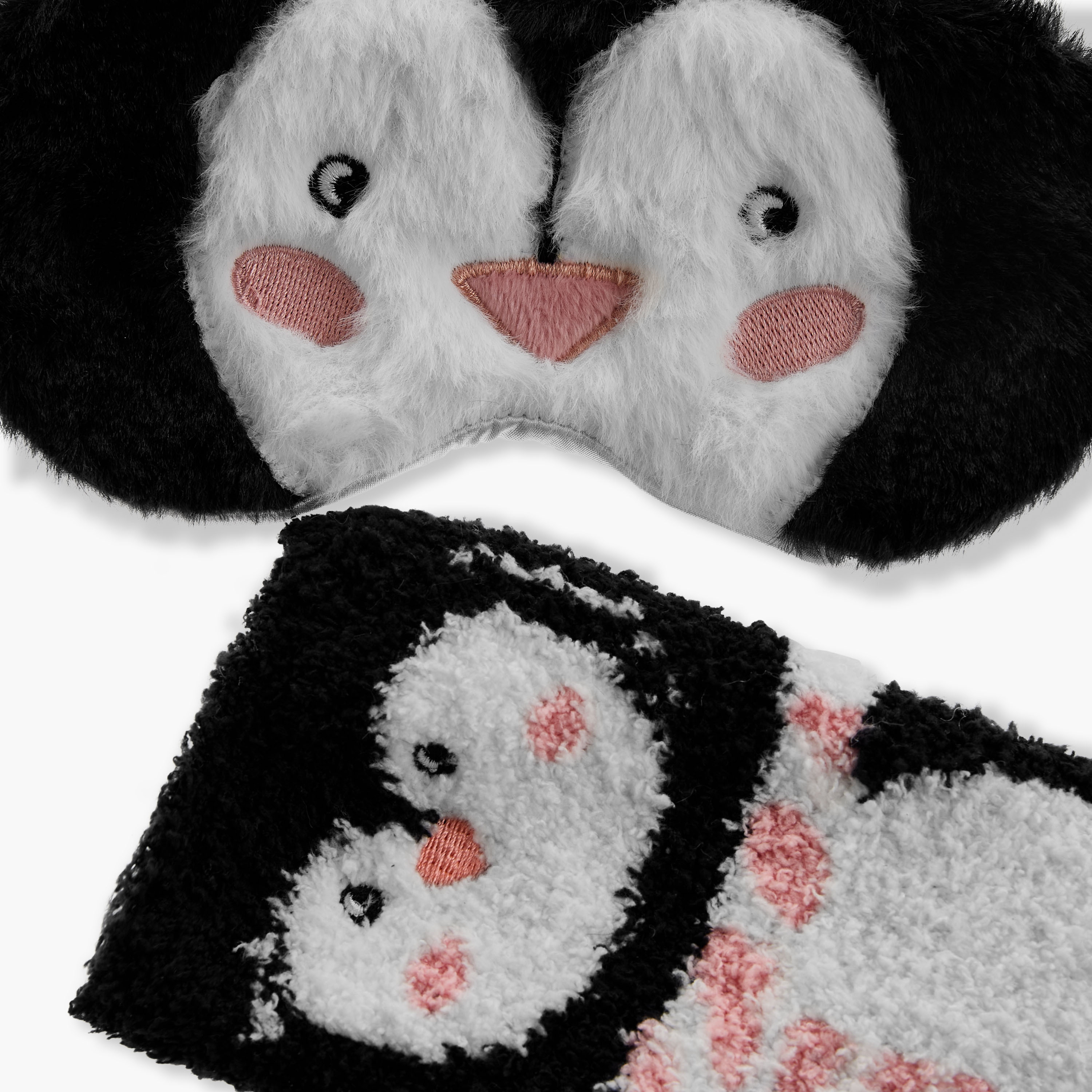 Penguin Socks and Eye Mask Set-women-socksandstockings-image-7