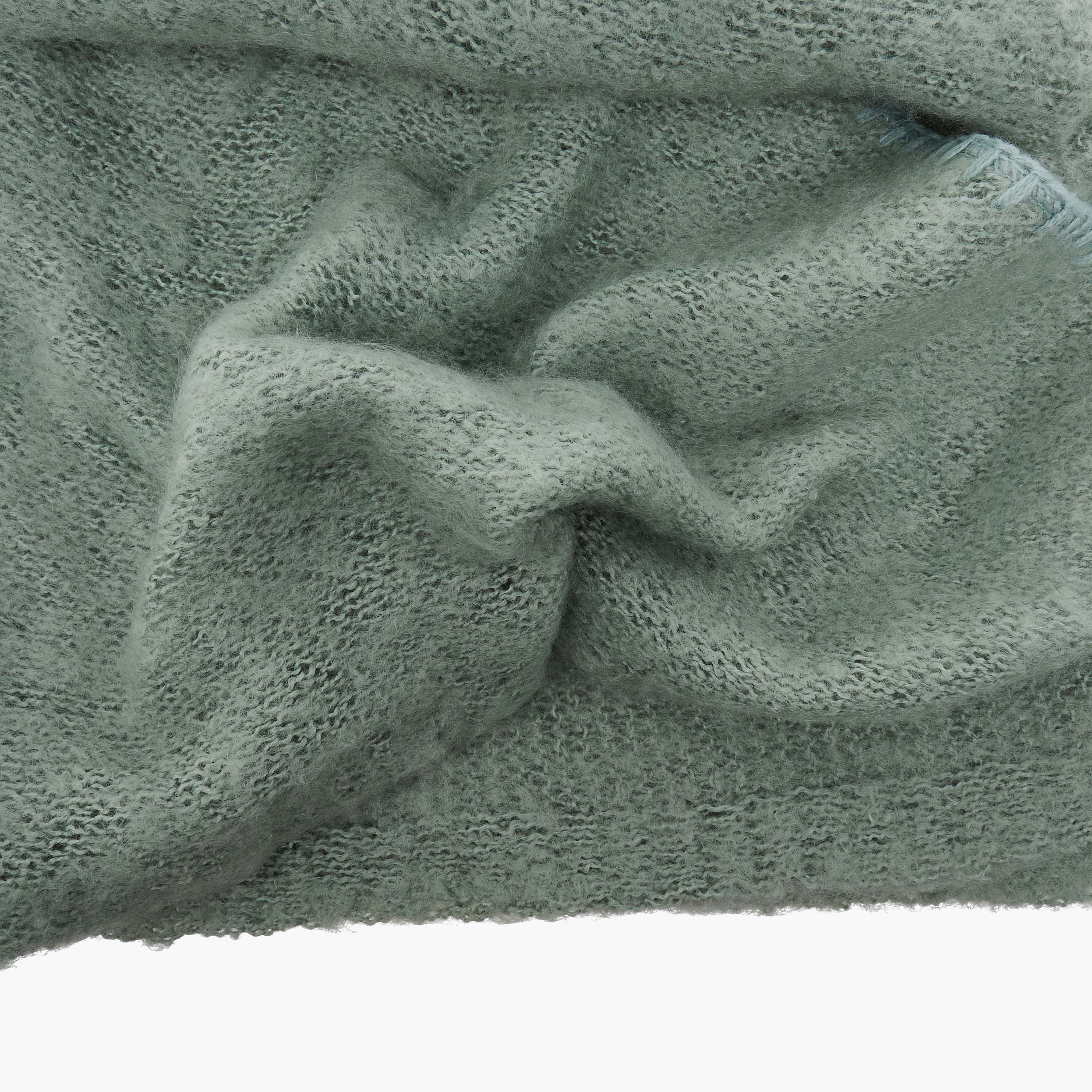 Scarf Triangle Polyester Green-women-winterwear-scarves-image-5