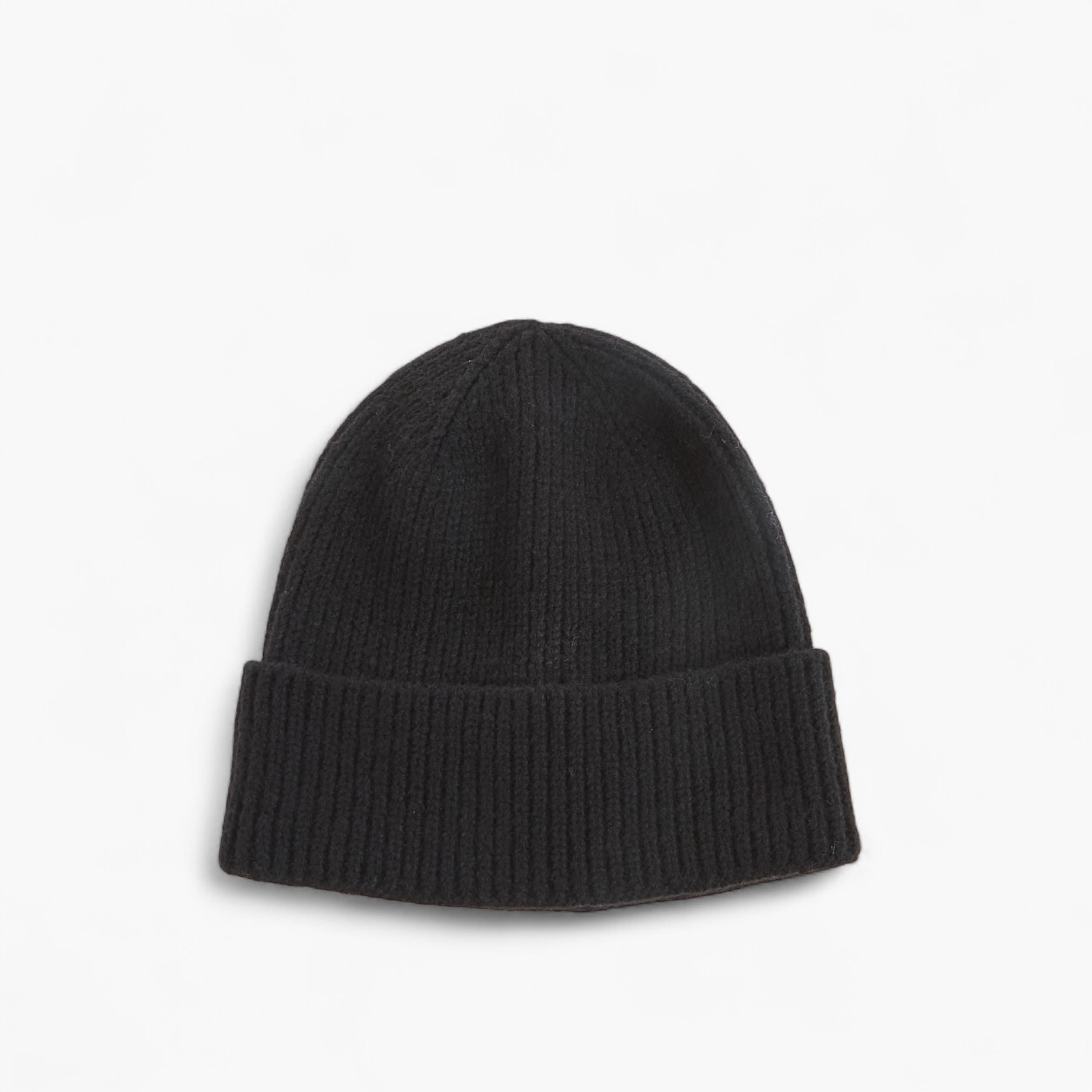 Ribbed Beanie with Folded Hem-women-clothingaccessories-capsandhats-image-1