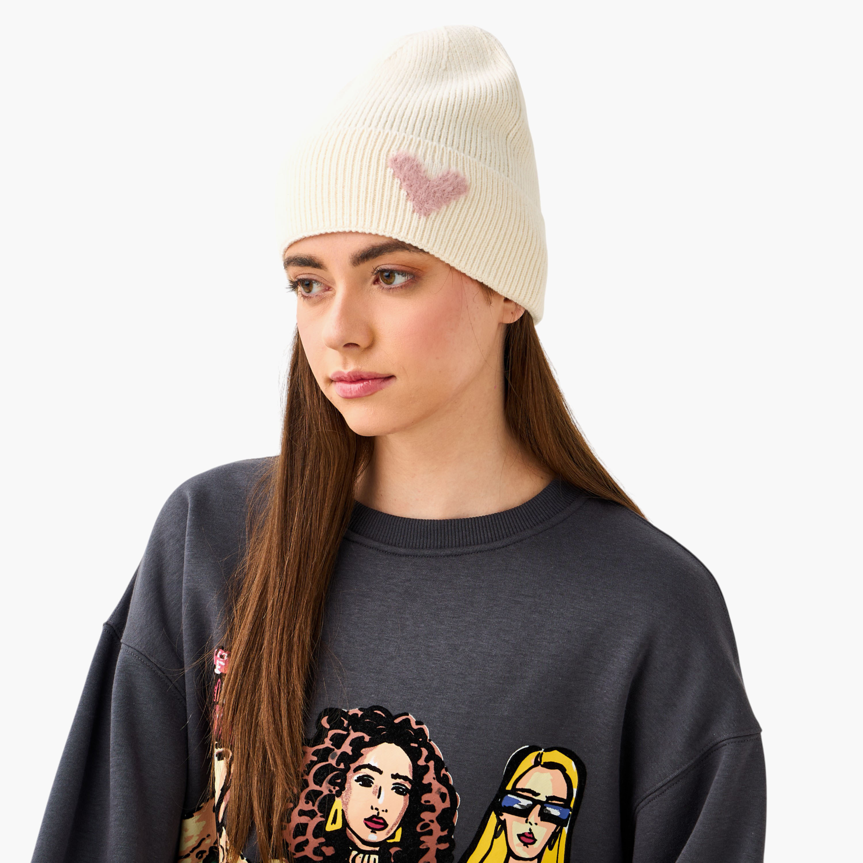 Heart Detail Beanie-women-clothingaccessories-capsandhats-image-2