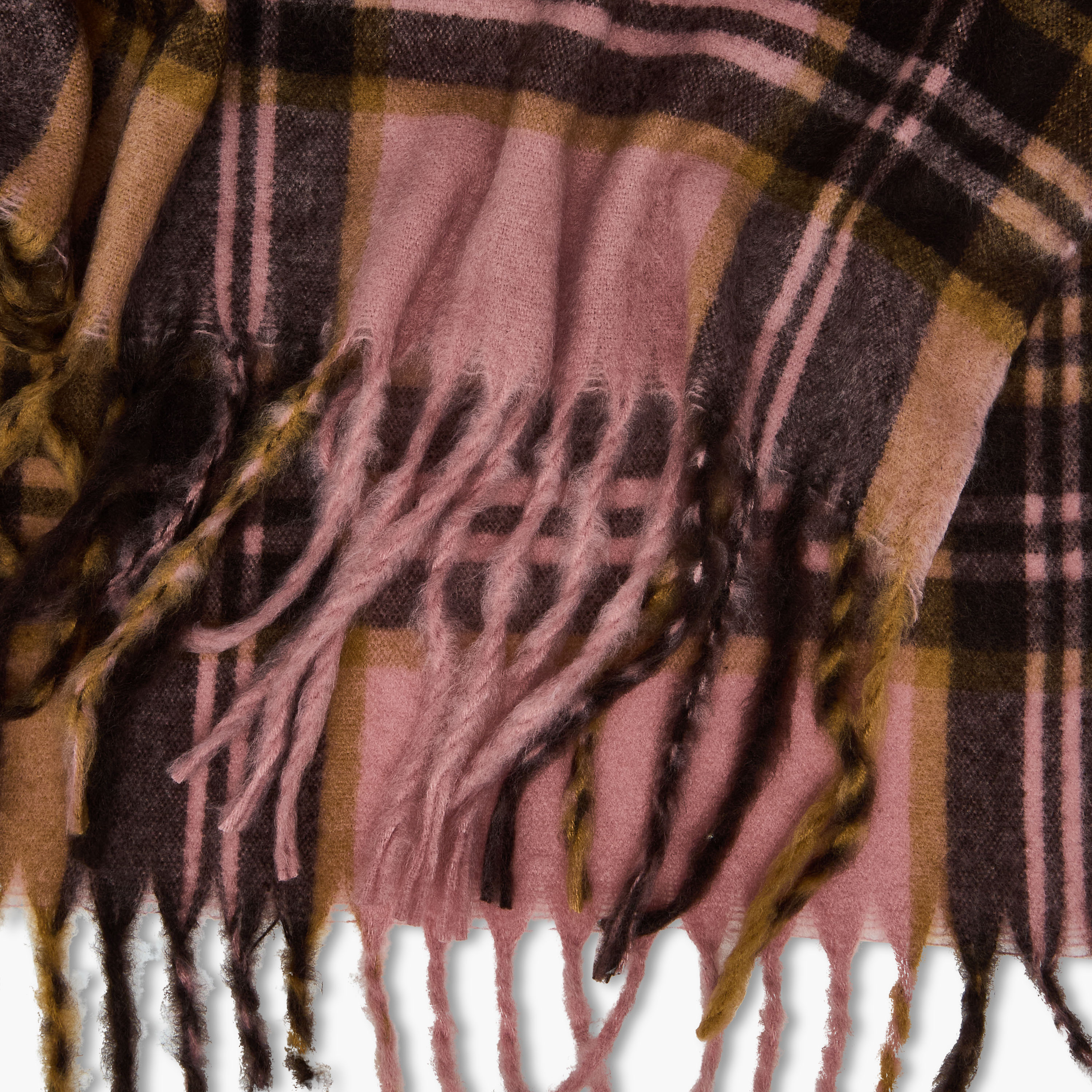 وشاح بوليستر ملون كاروهات-women-winterwear-scarves-image-5