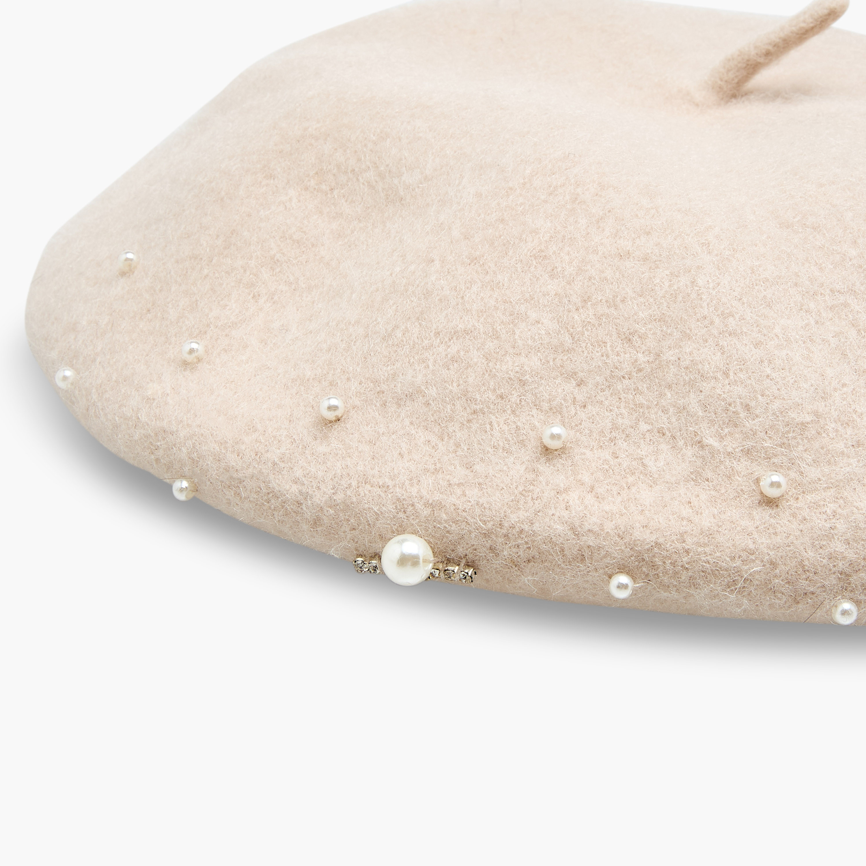 Pearl Embellished Beret Cap-women-clothingaccessories-capsandhats-image-5