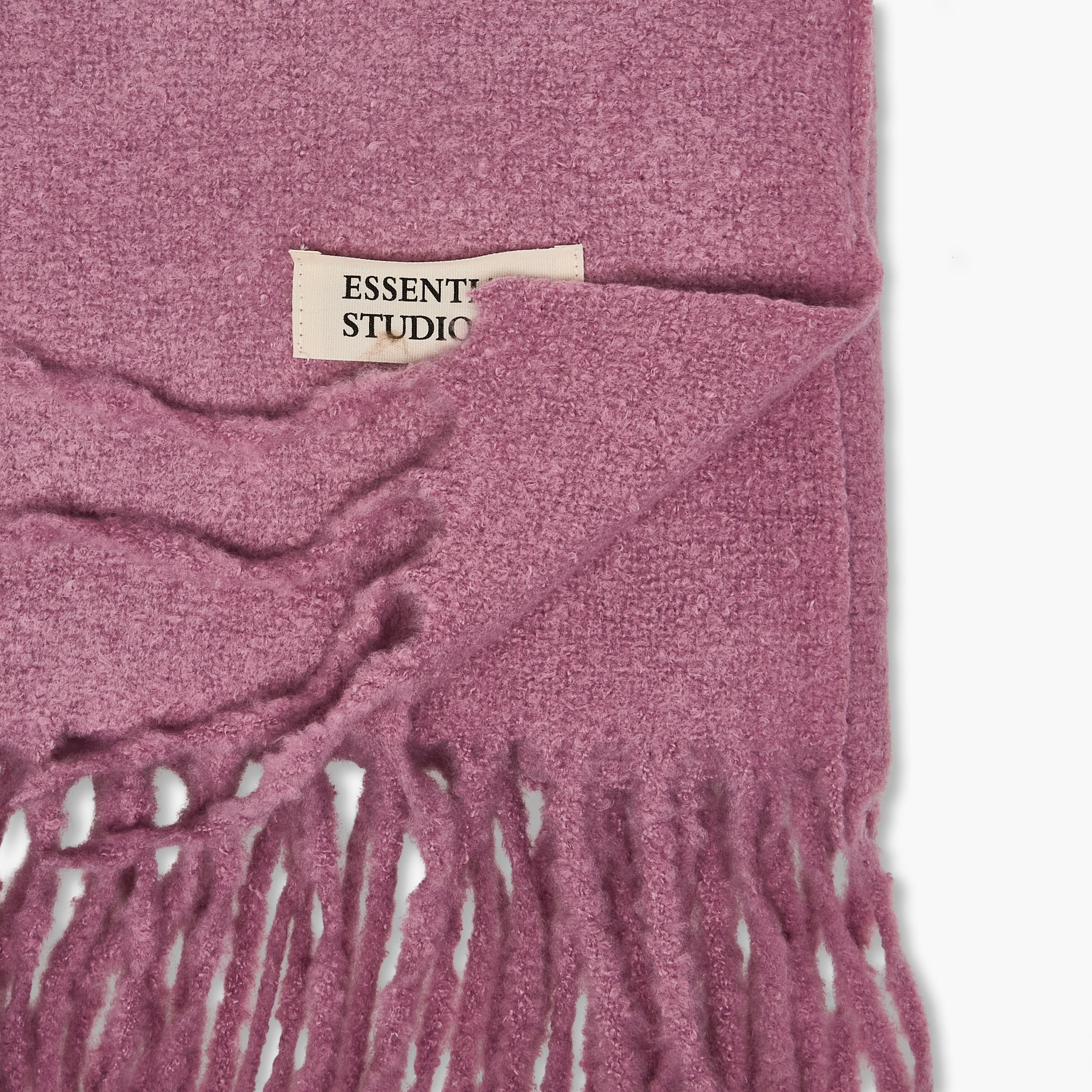 وشاح بوليستر وردي بشراشيب-women-winterwear-scarves-image-4