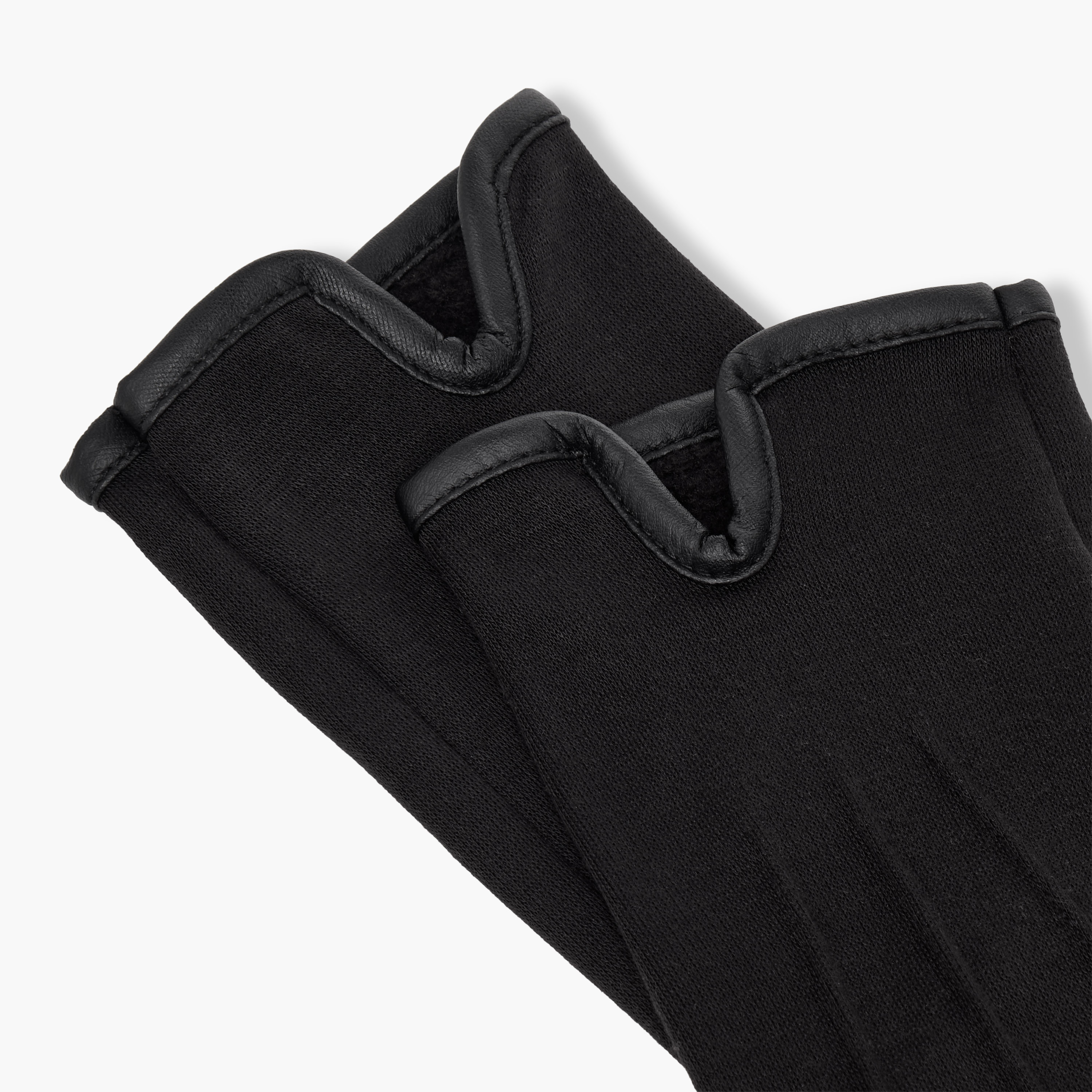 قفازات جلد سويدي بوليستر شتوية-women-winterwear-gloves-image-3