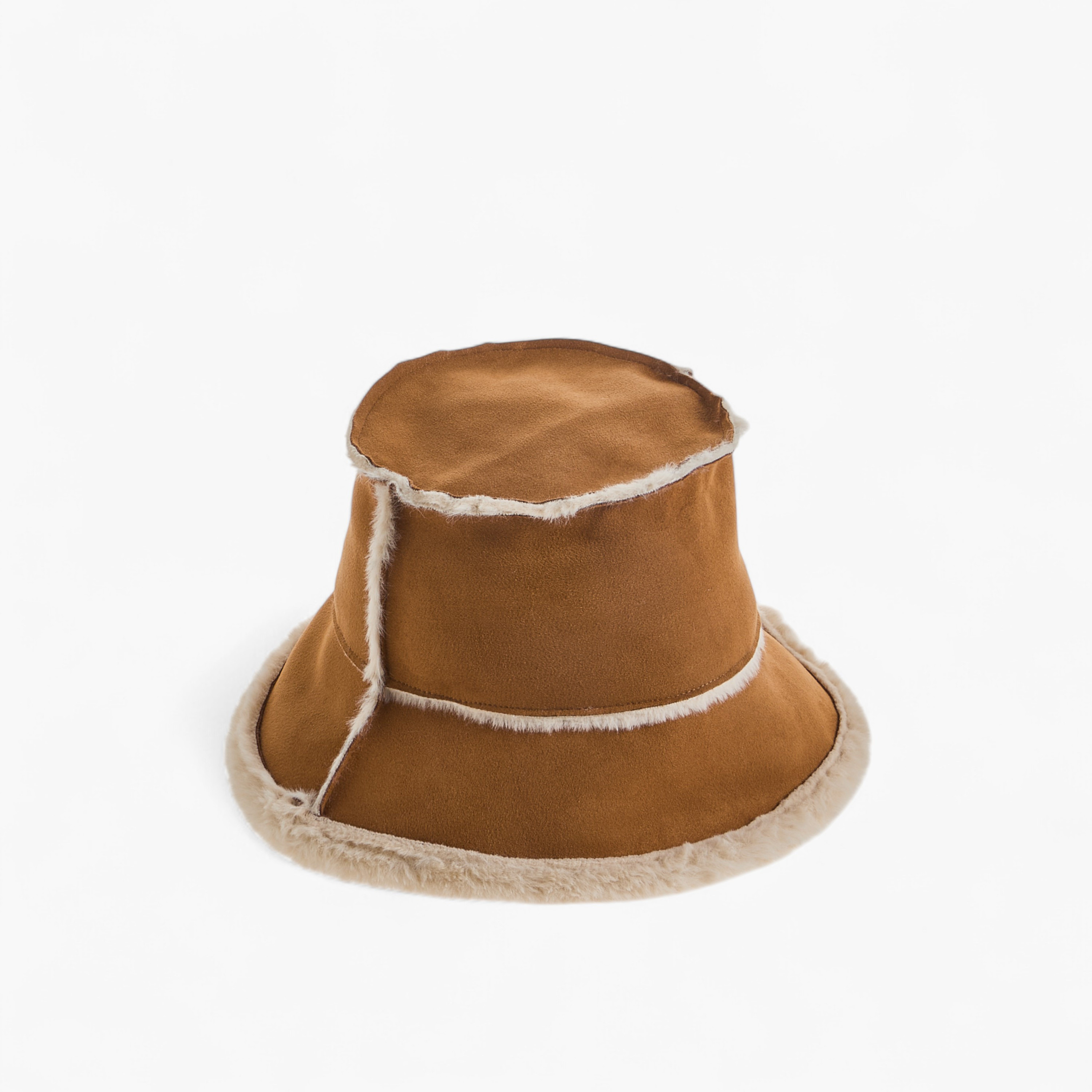 Suede Shearling Bucket Hat-women-clothingaccessories-capsandhats-image-2