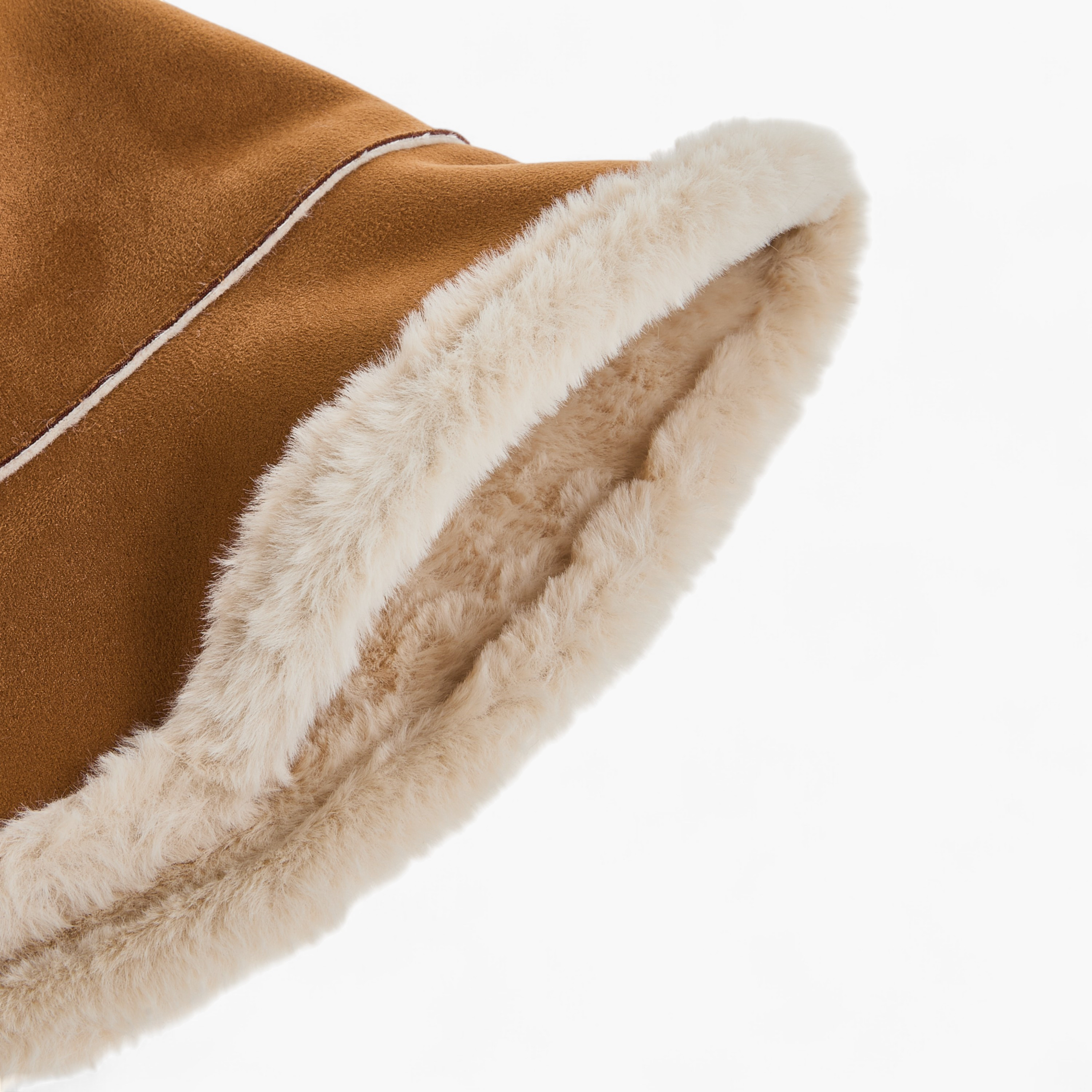 Suede Shearling Bucket Hat-women-clothingaccessories-capsandhats-image-5