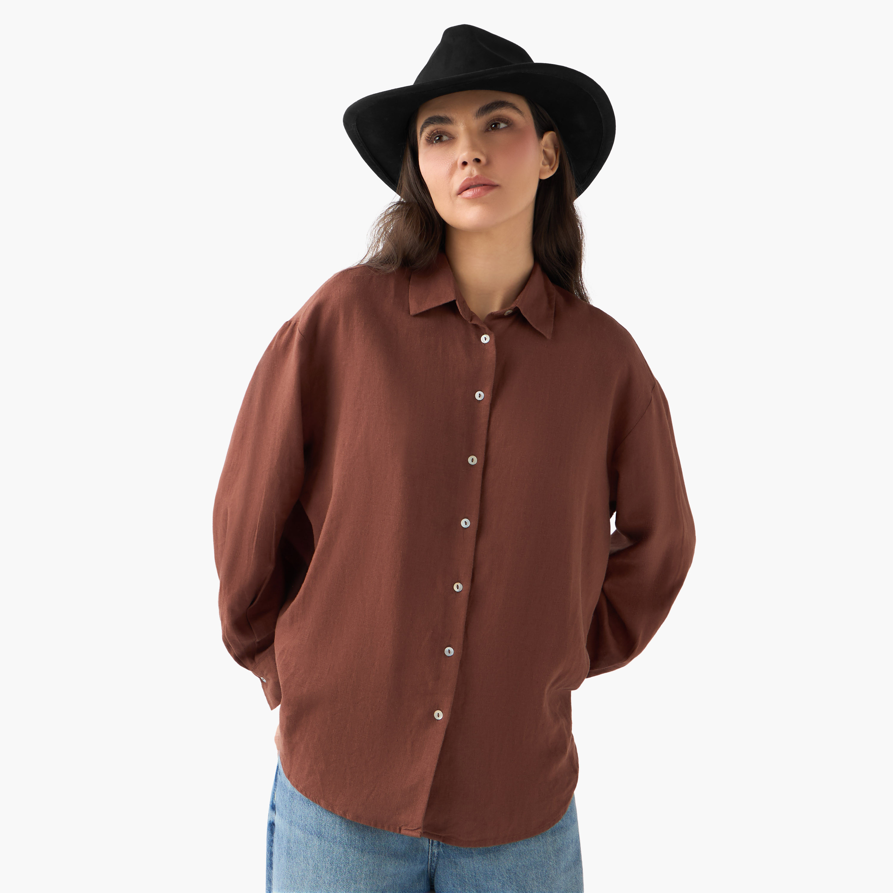 قبعة بحافة مزينة-women-clothingaccessories-capsandhats-image-2