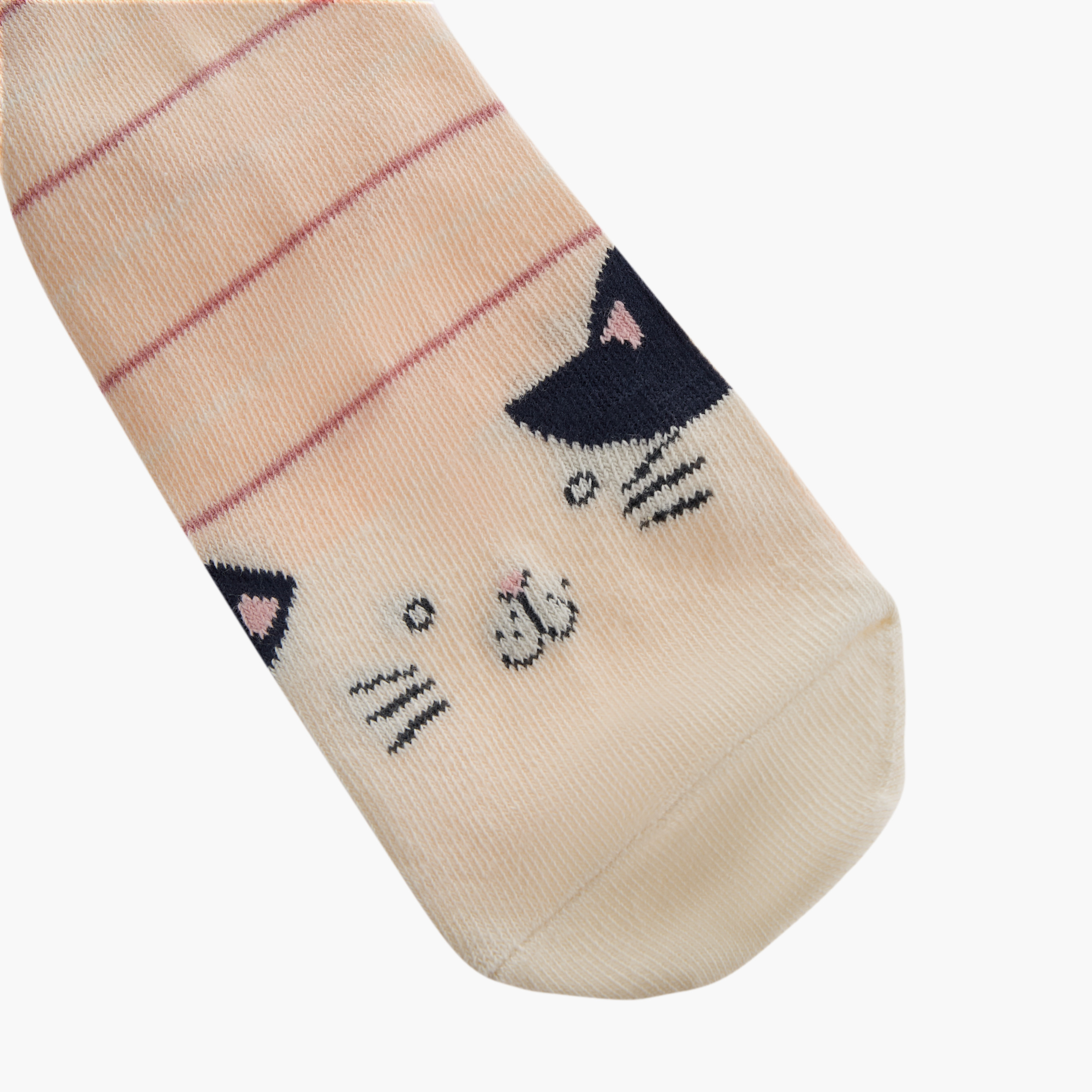 عبوة جوارب 3 أزواج بطول الكاحل وزينة قطة-women-socksandstockings-image-5