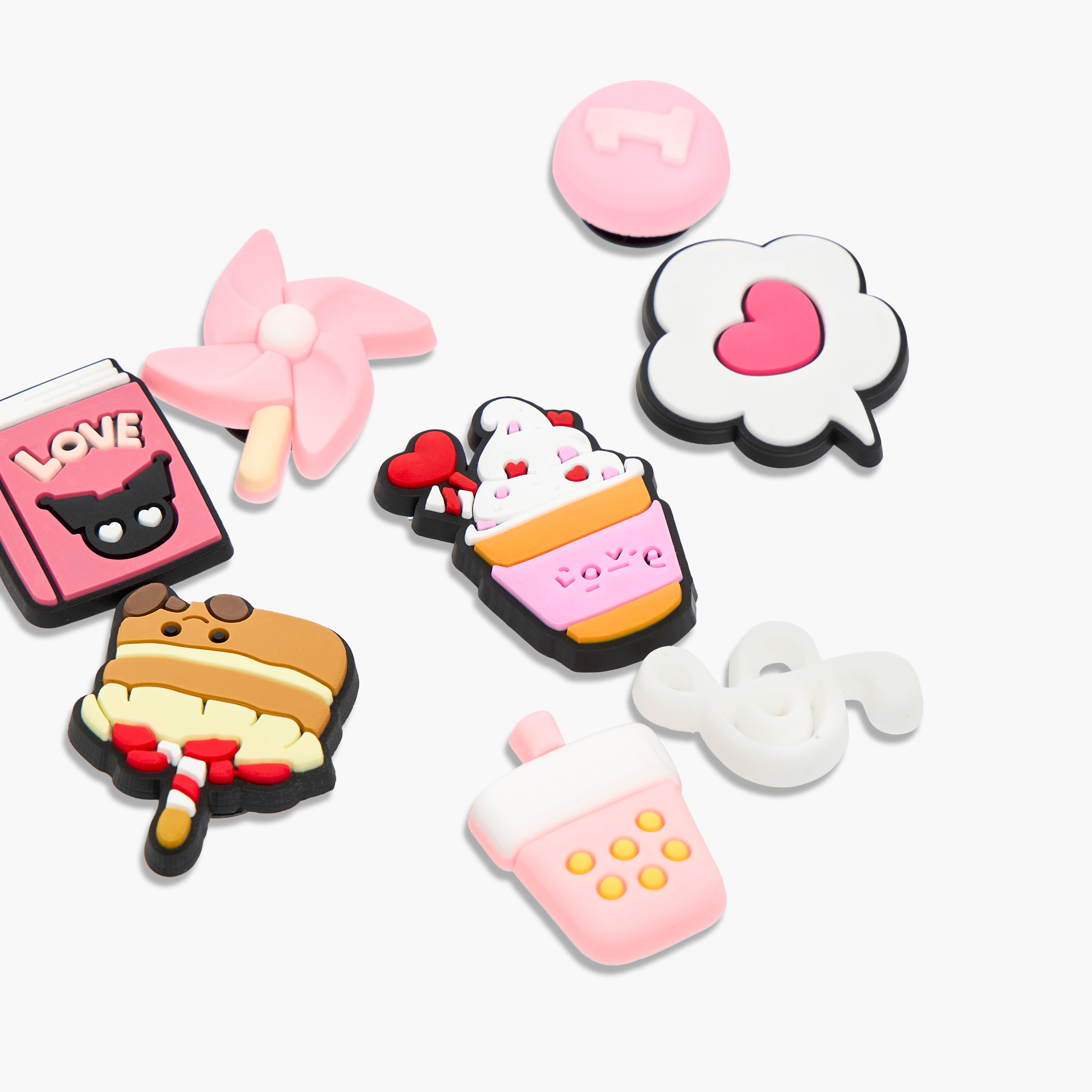 Set of 8 - Gloo Assorted Clog Charm-women-clothingaccessories-novelties-image-6