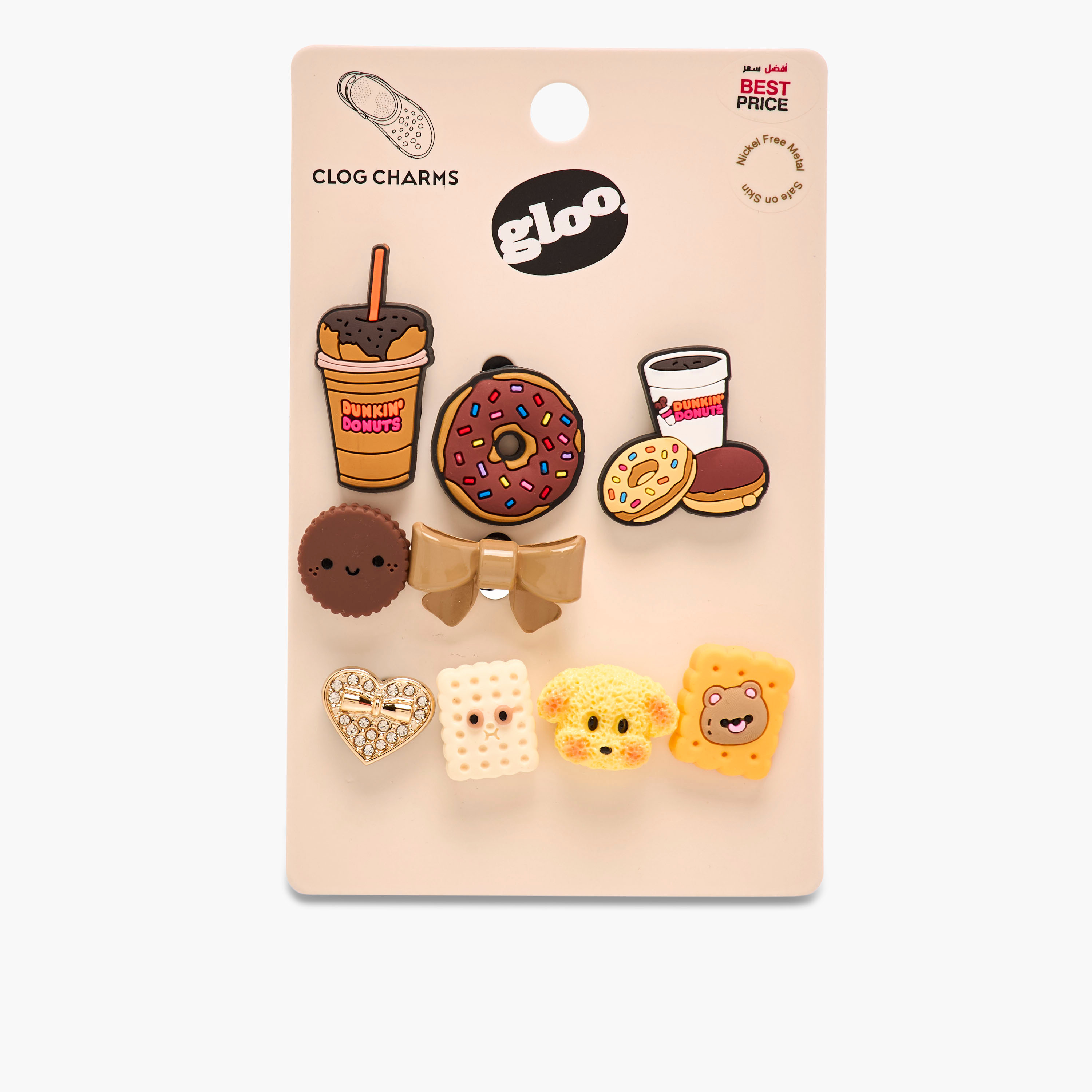 Set of 9 - Gloo Assorted Clog Charms-women-clothingaccessories-novelties-image-8