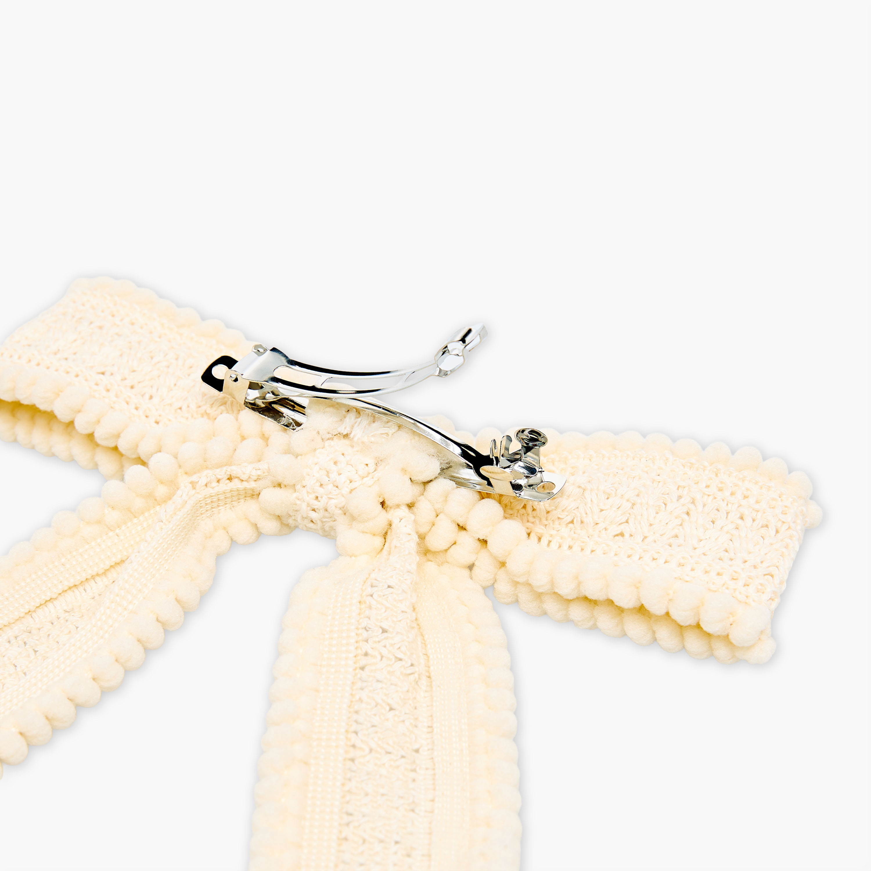 Barrette Hair Clip with Bow Accent-women-hairaccessories-clips-image-5