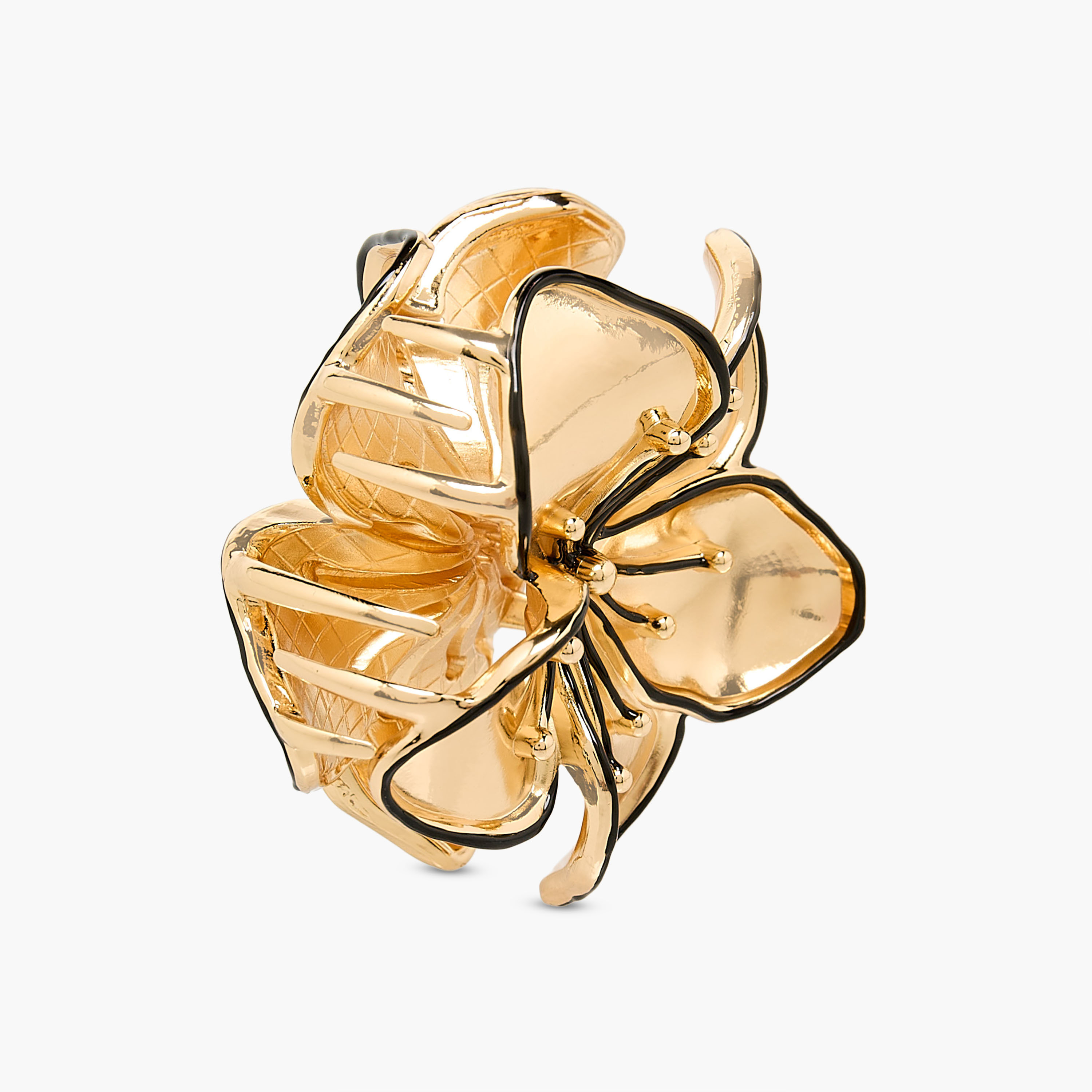Floral Hair Clamp-women-hairaccessories-clamps-image-3