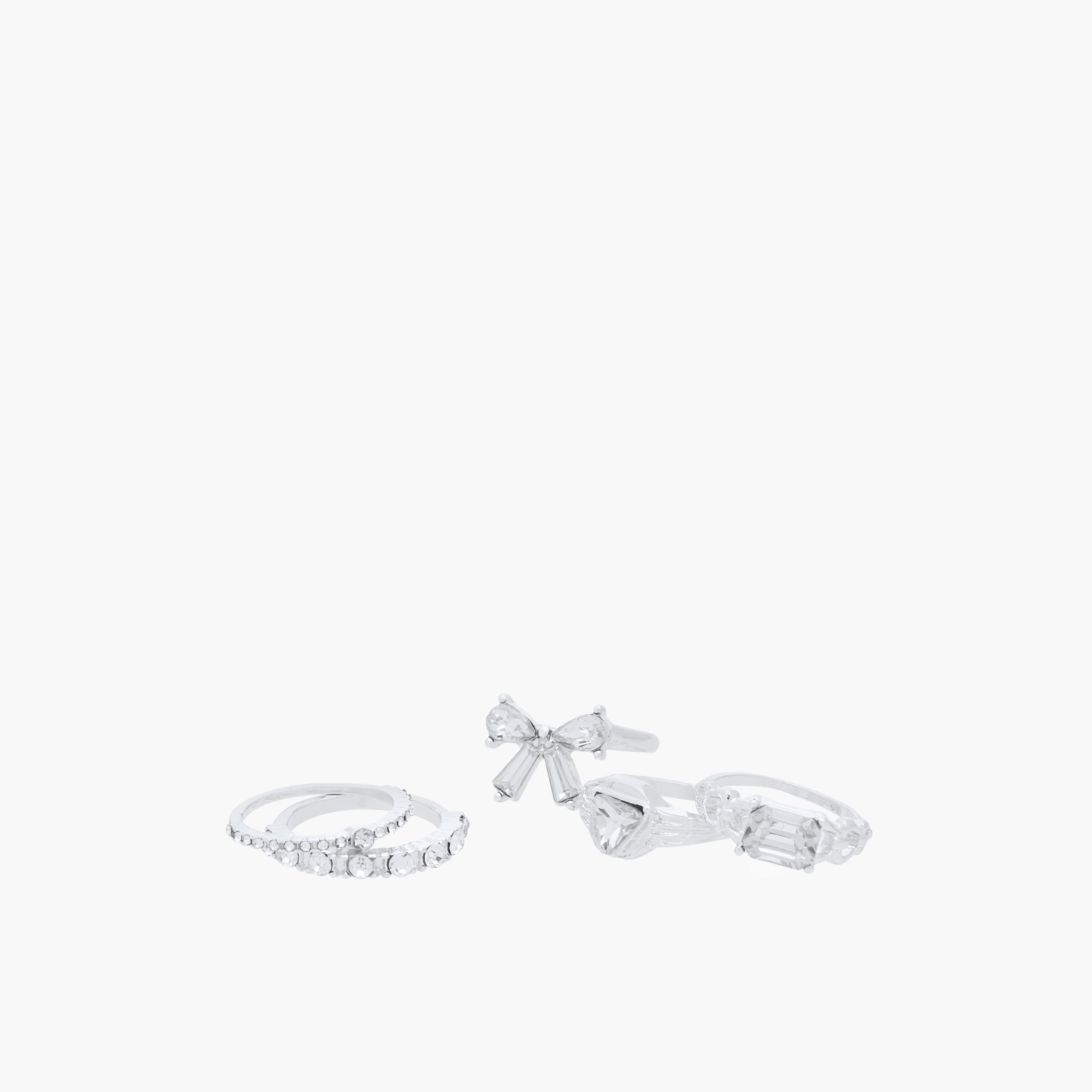 خواتم مزينة - طقم من 5 قطع-women-watchesandjewellery-jewellery-rings-image-3