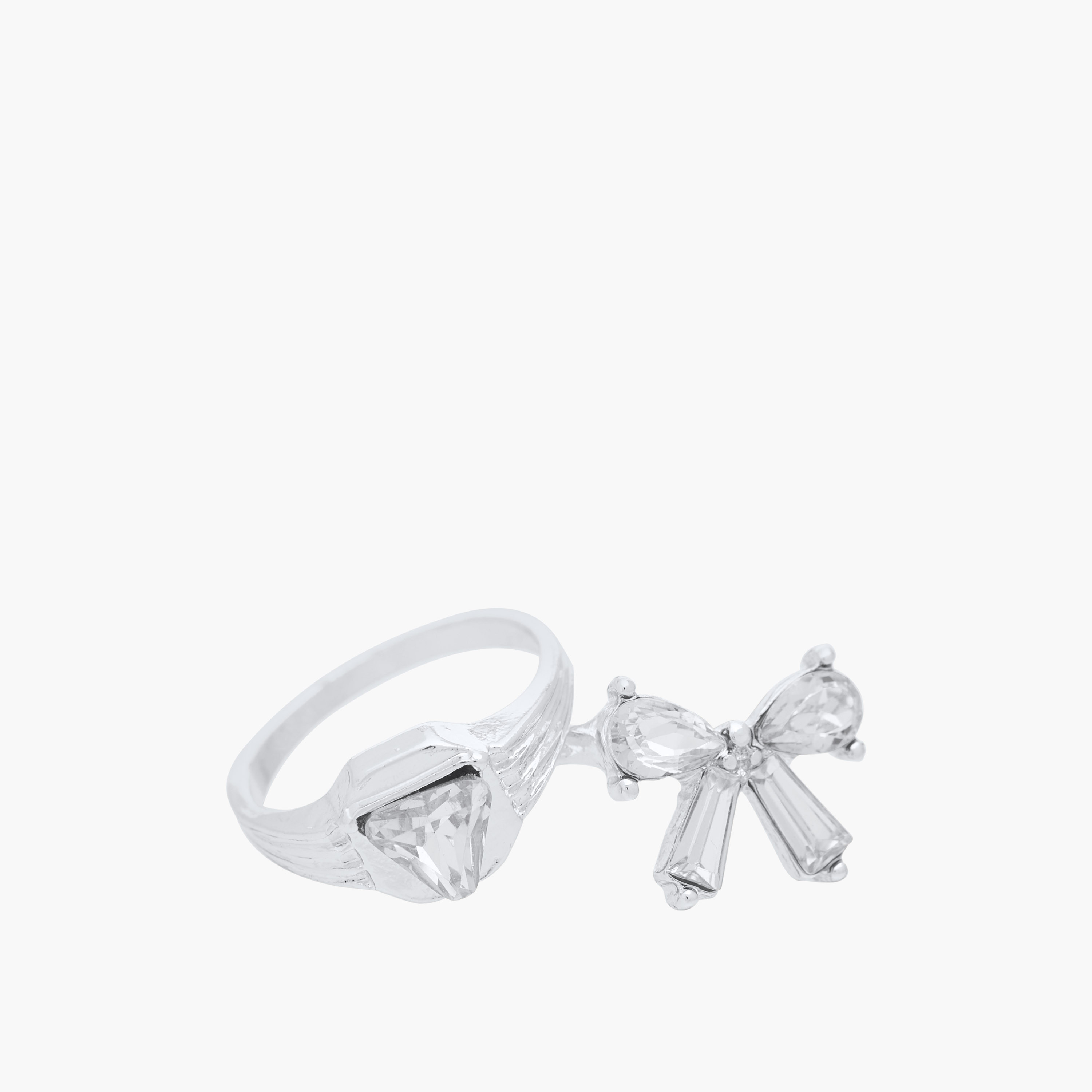 خواتم مزينة - طقم من 5 قطع-women-watchesandjewellery-jewellery-rings-image-4
