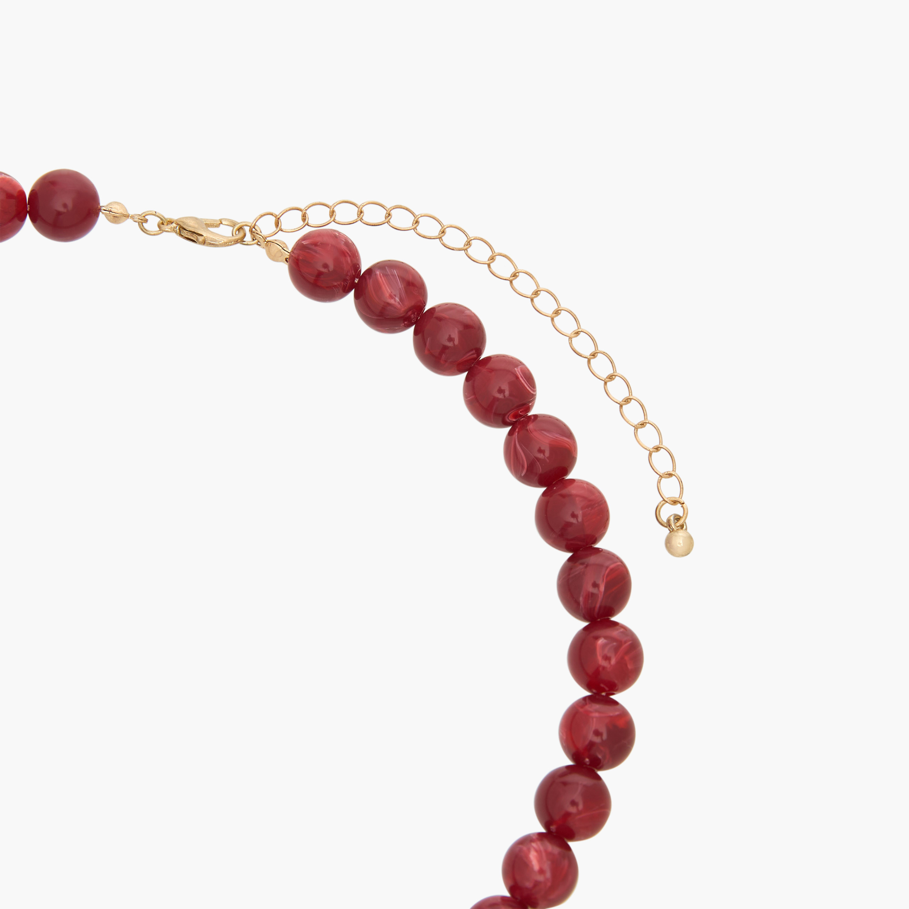 عقد بدلاية زهرية ومشبك إغلاق-women-watchesandjewellery-jewellery-necklacesandpendants-image-5