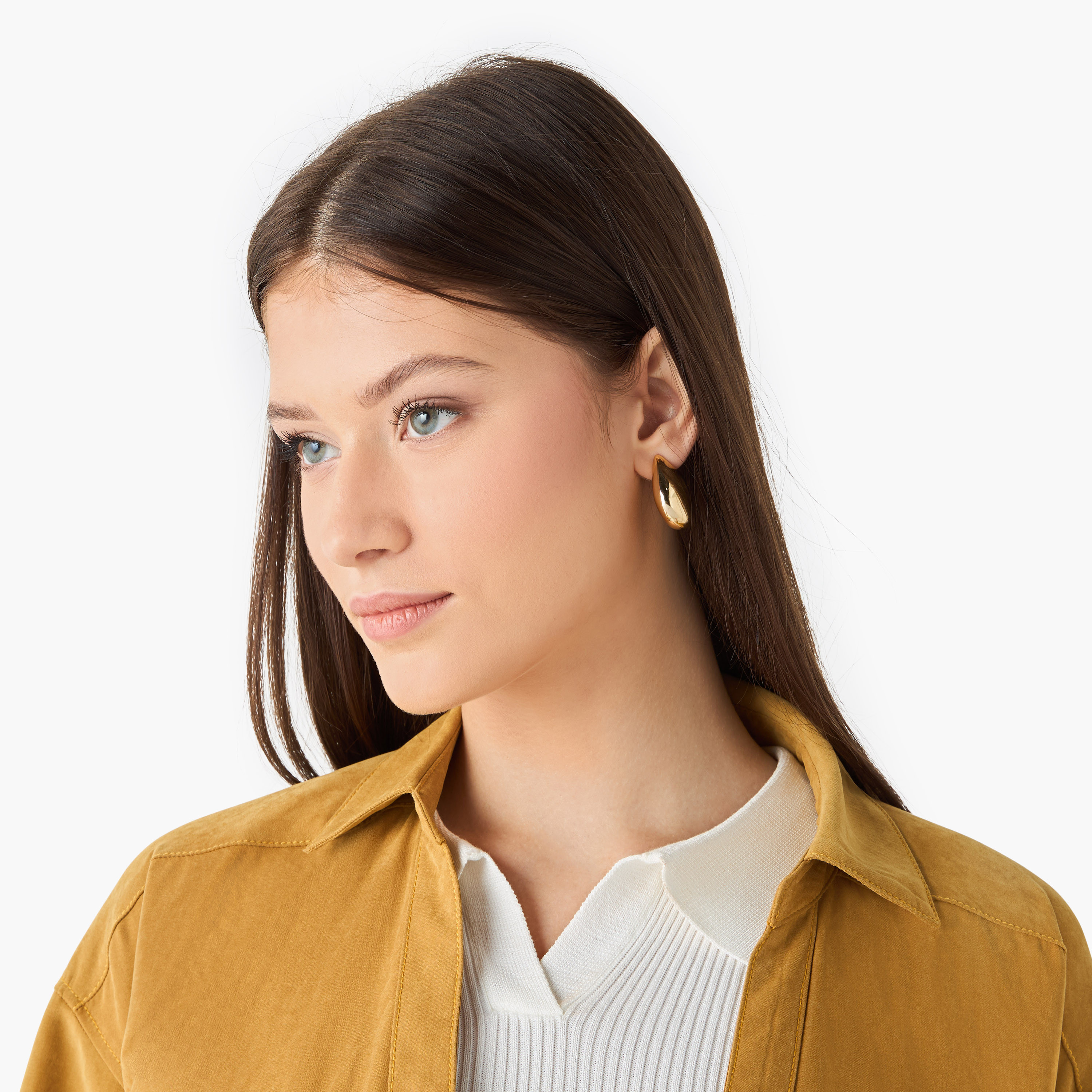 حلق ميتاليك بقفل إغلاق خلفي-women-watchesandjewellery-jewellery-earrings-image-3