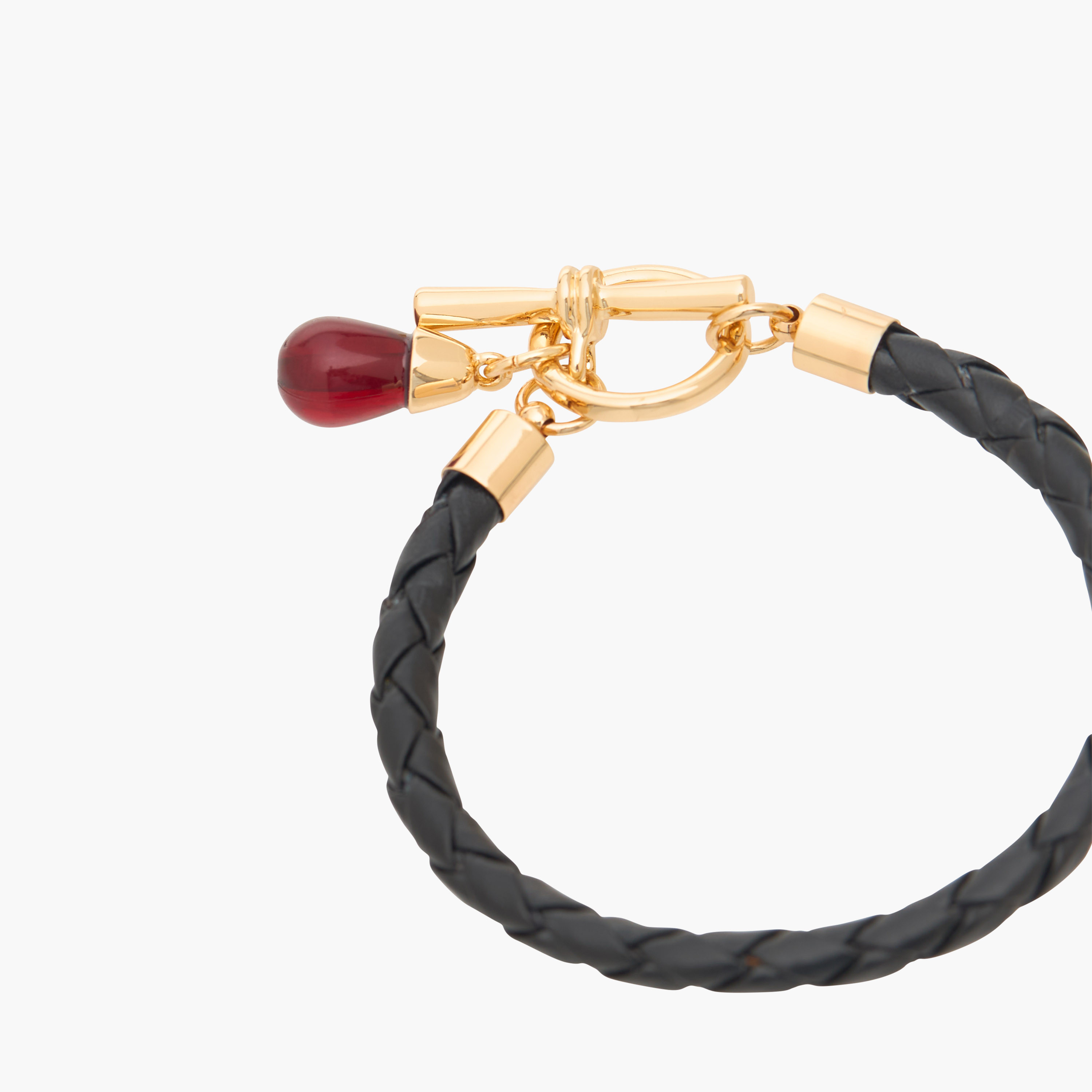 سوار بارز الملمس بإغلاق مشبك متداخل-women-watchesandjewellery-jewellery-banglesandbracelets-image-4