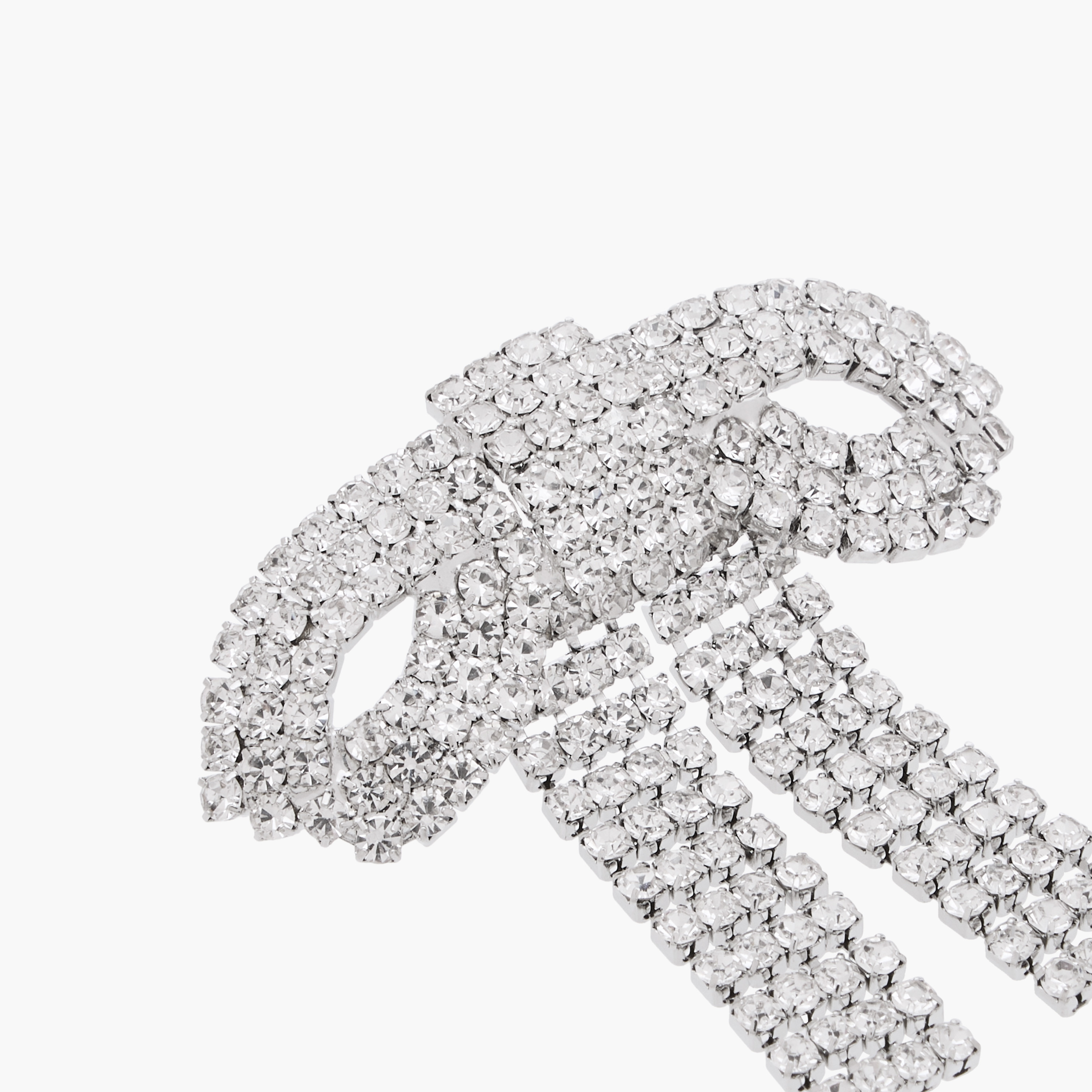 Embellished Bow Earrings with Pushback Closure-women-watchesandjewellery-jewellery-earrings-image-4