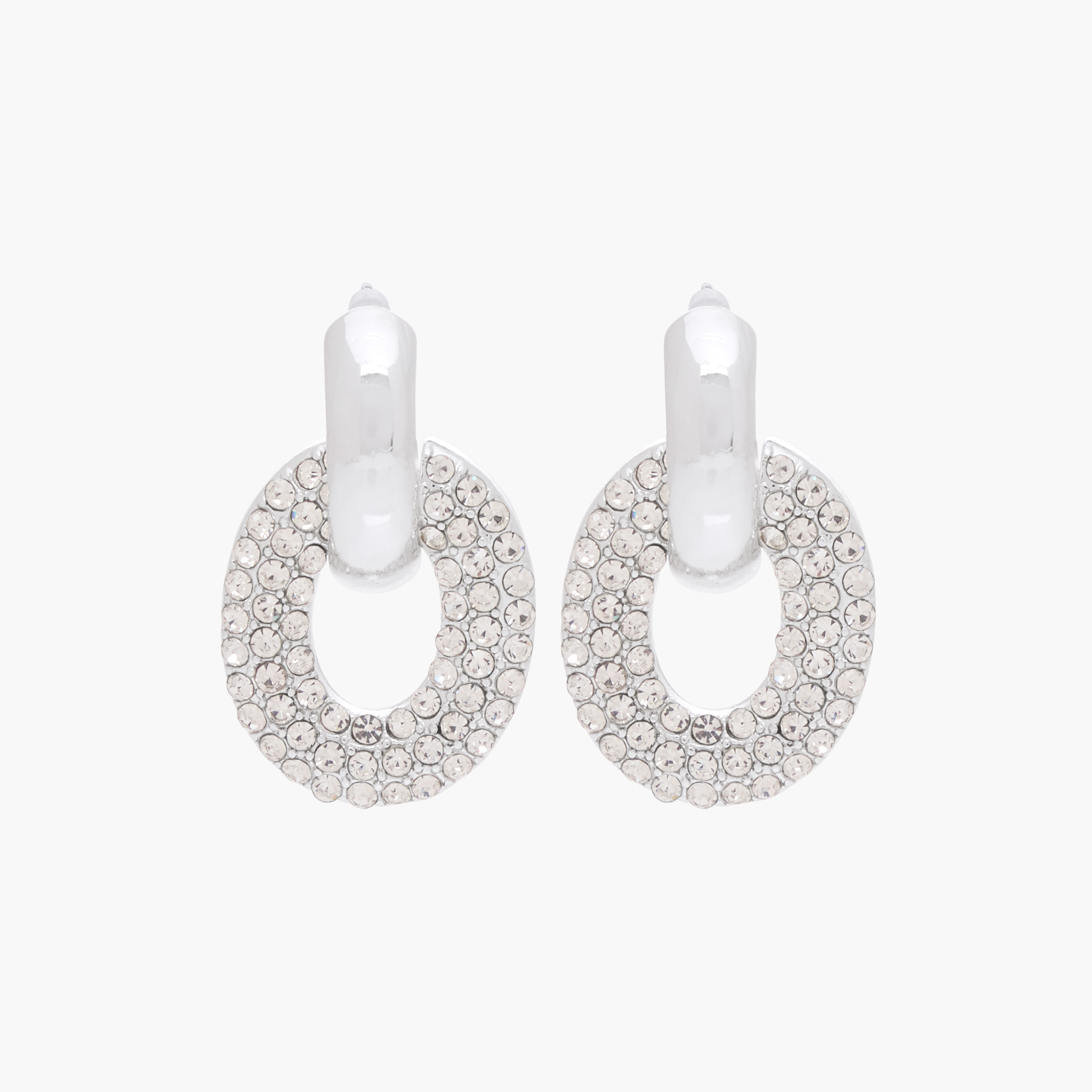 حلق مزين بمكبس إغلاق خلفي-women-watchesandjewellery-jewellery-earrings-image-1