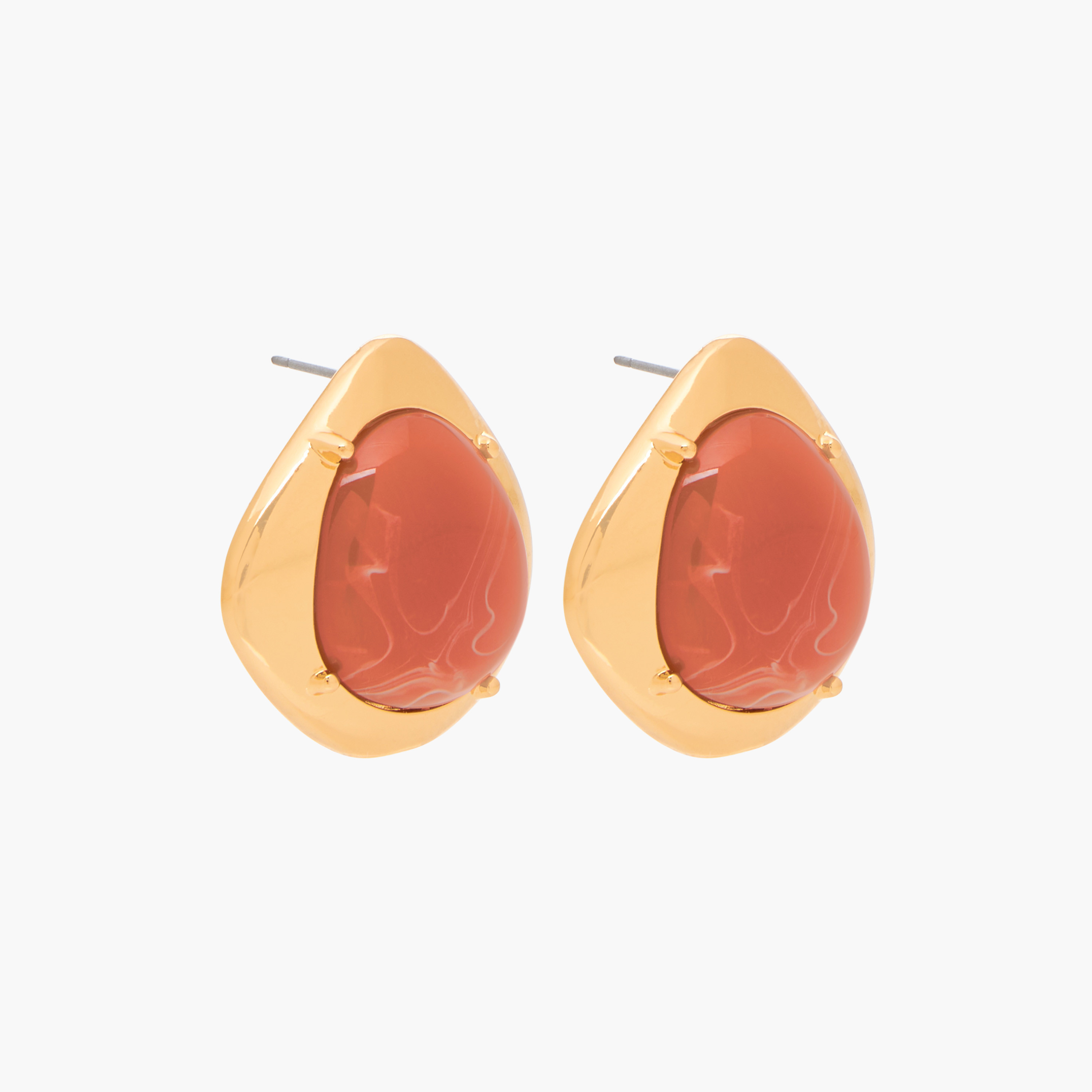 Resin Drop Earrings with Pushback Closure-women-watchesandjewellery-jewellery-earrings-image-3