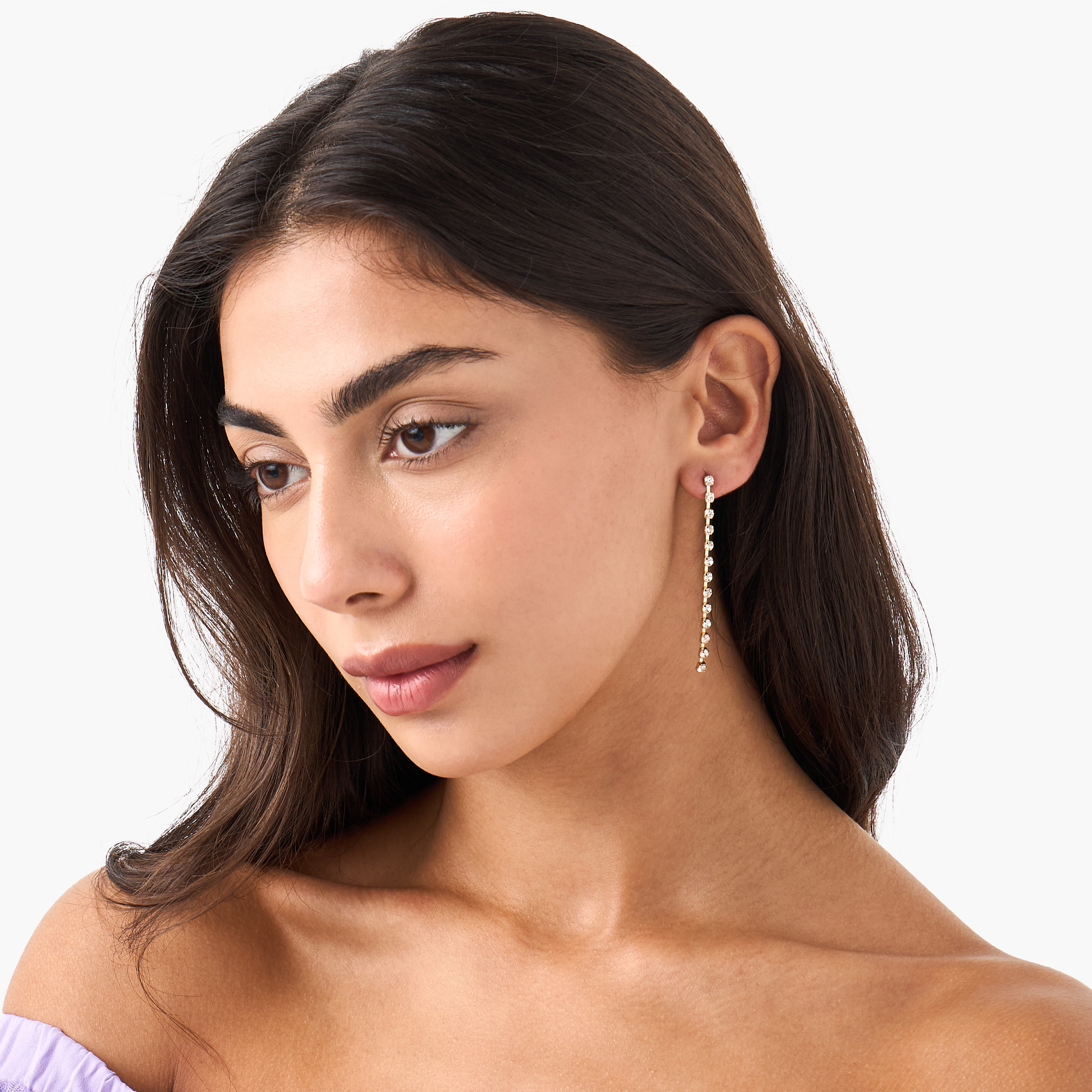 Pack of 9 Gold Tone Stud and Hoop Earrings-women-watchesandjewellery-jewellery-earrings-image-2