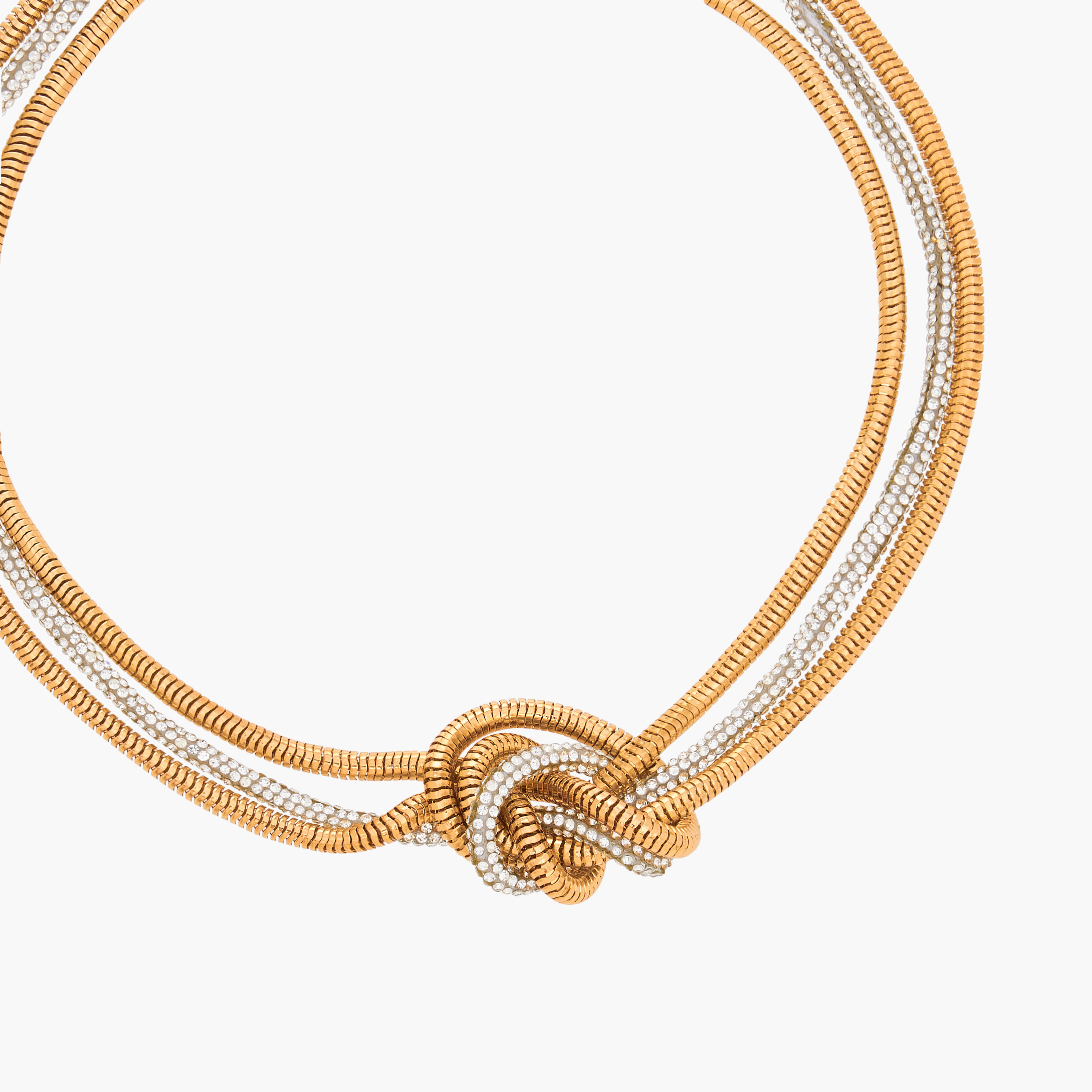 Embellished 3-Row Knotted Necklace-women-watchesandjewellery-jewellery-necklacesandpendants-image-3