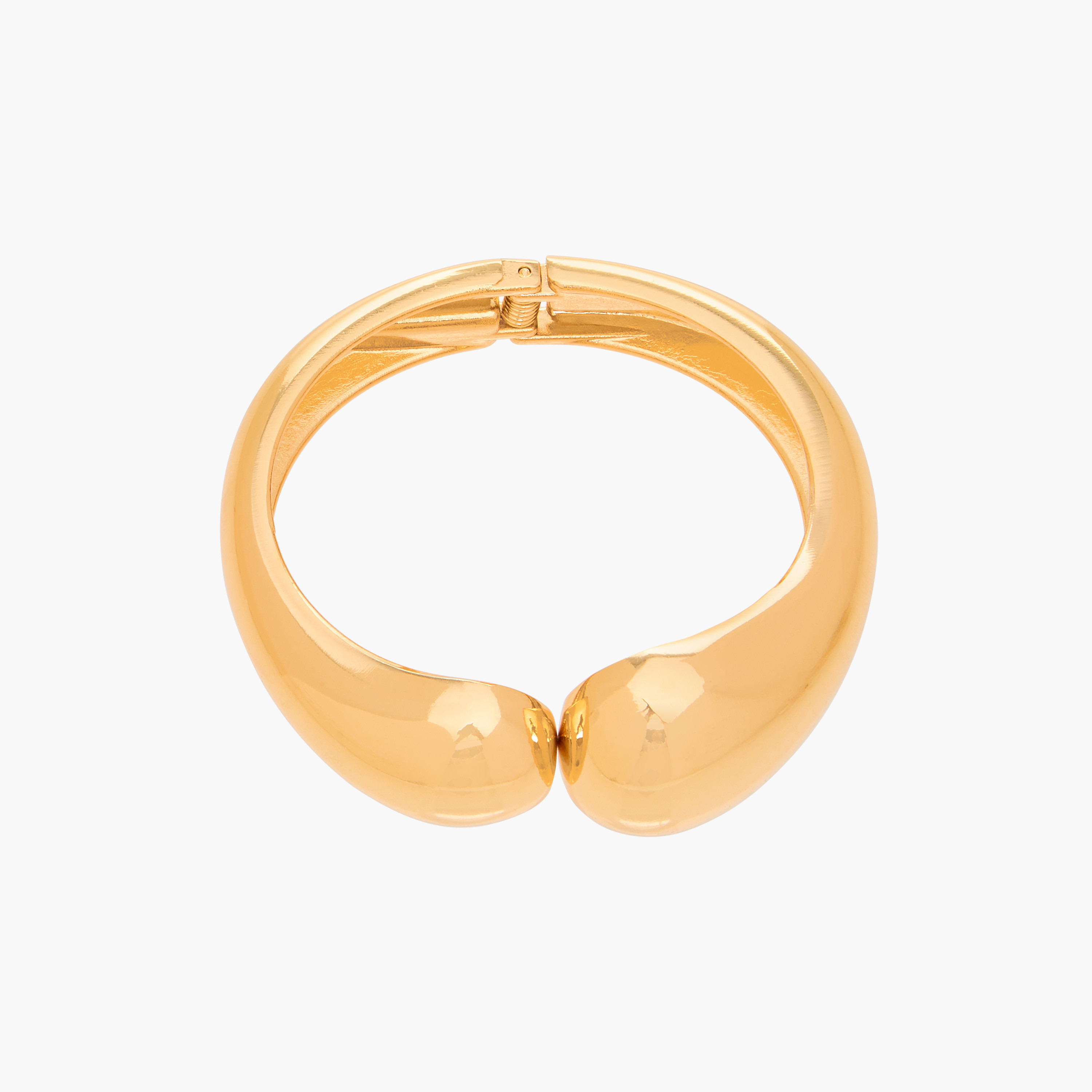 Sculptural Hinged Cuff Bracelet-women-watchesandjewellery-jewellery-banglesandbracelets-image-3