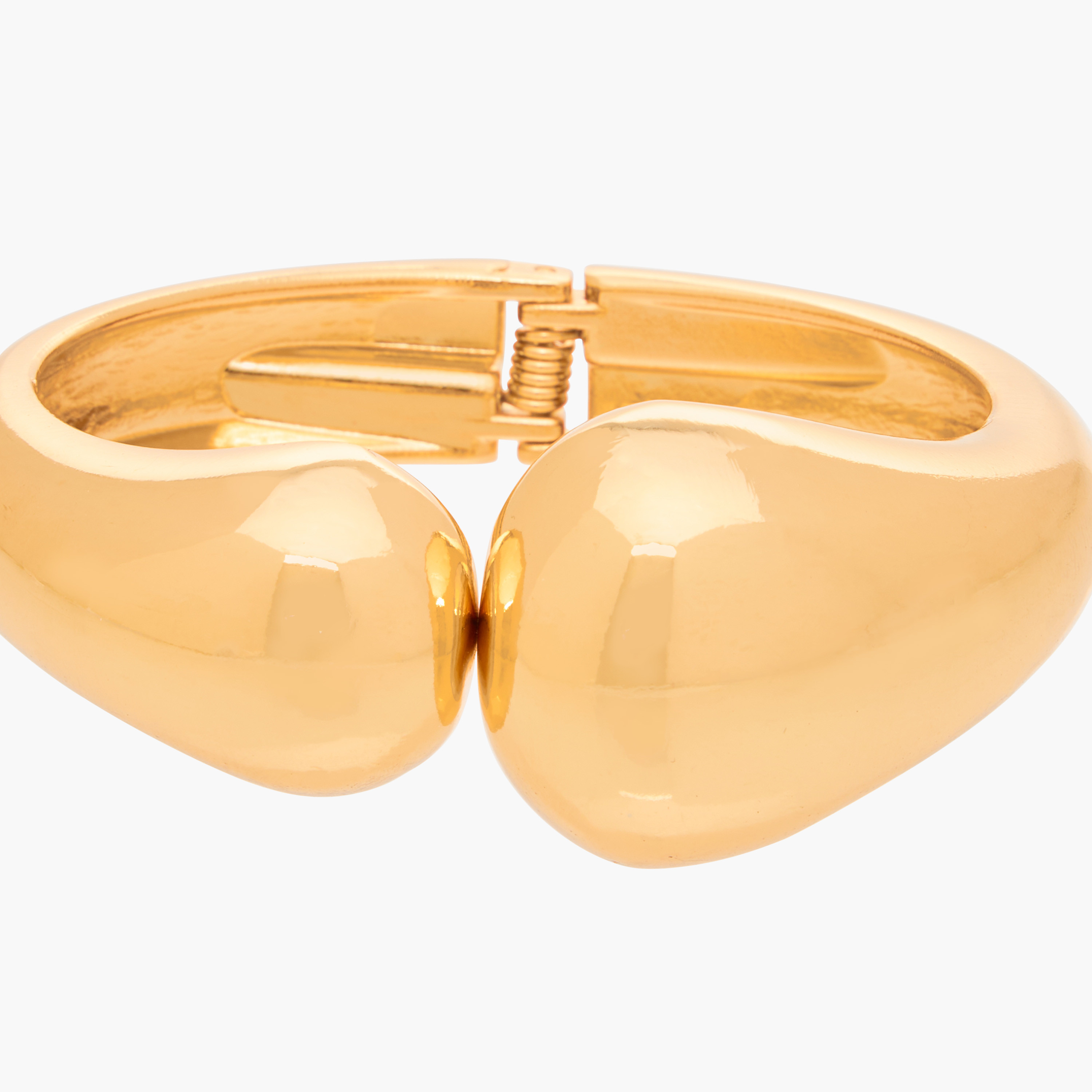 Sculptural Hinged Cuff Bracelet-women-watchesandjewellery-jewellery-banglesandbracelets-image-4