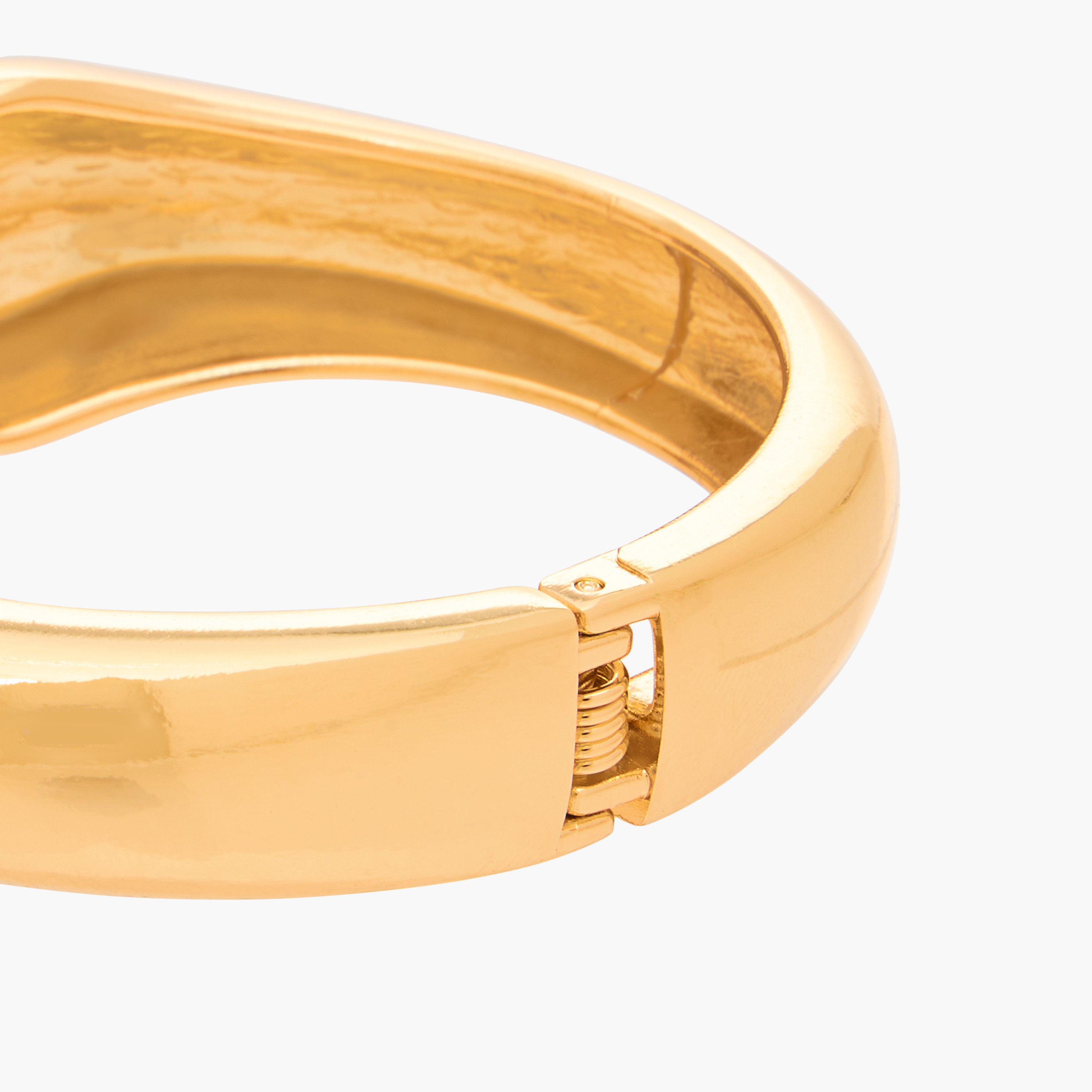 Sculptural Hinged Cuff Bracelet-women-watchesandjewellery-jewellery-banglesandbracelets-image-5