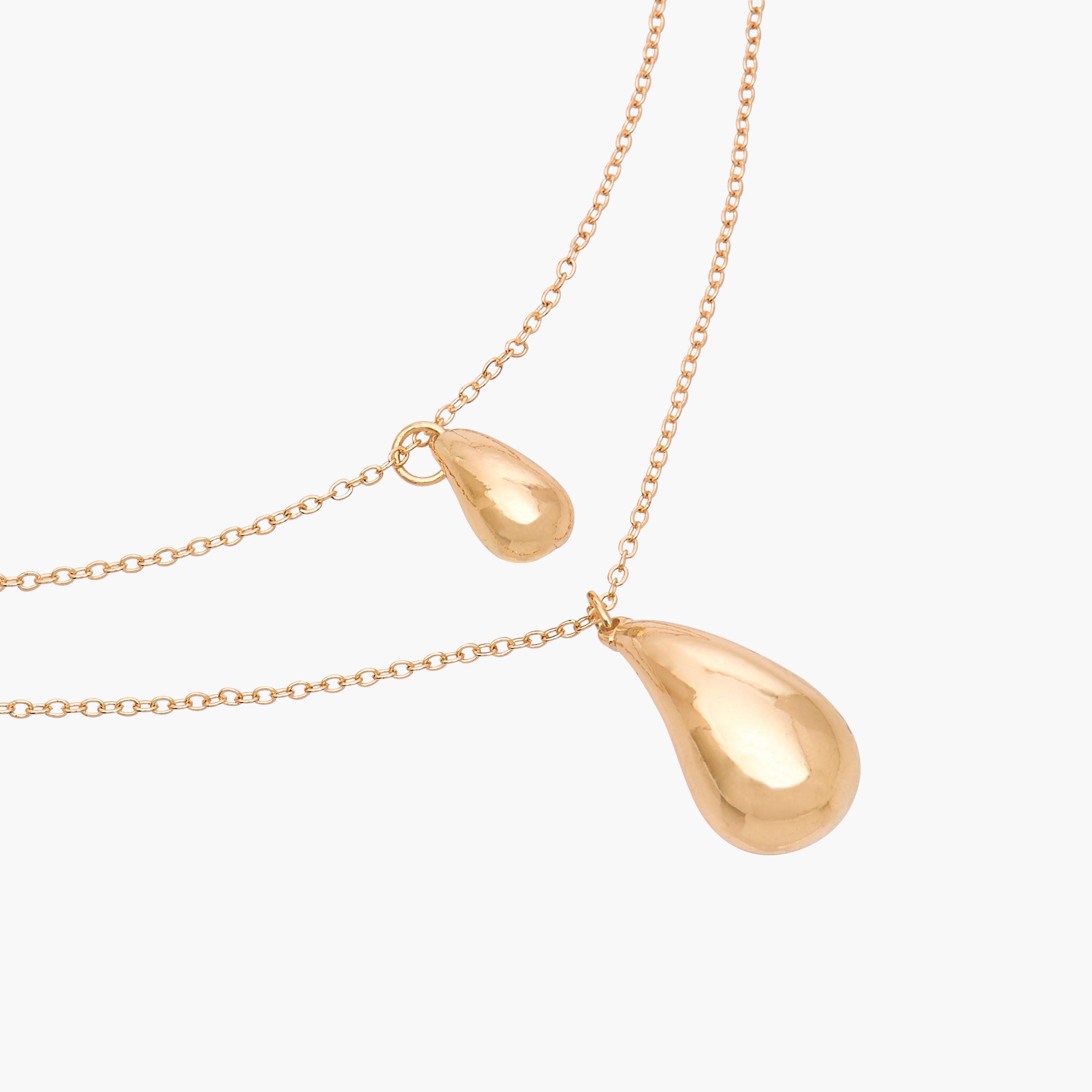 Gloo Metal Layered Pendant Necklace-women-watchesandjewellery-jewellery-necklacesandpendants-image-3
