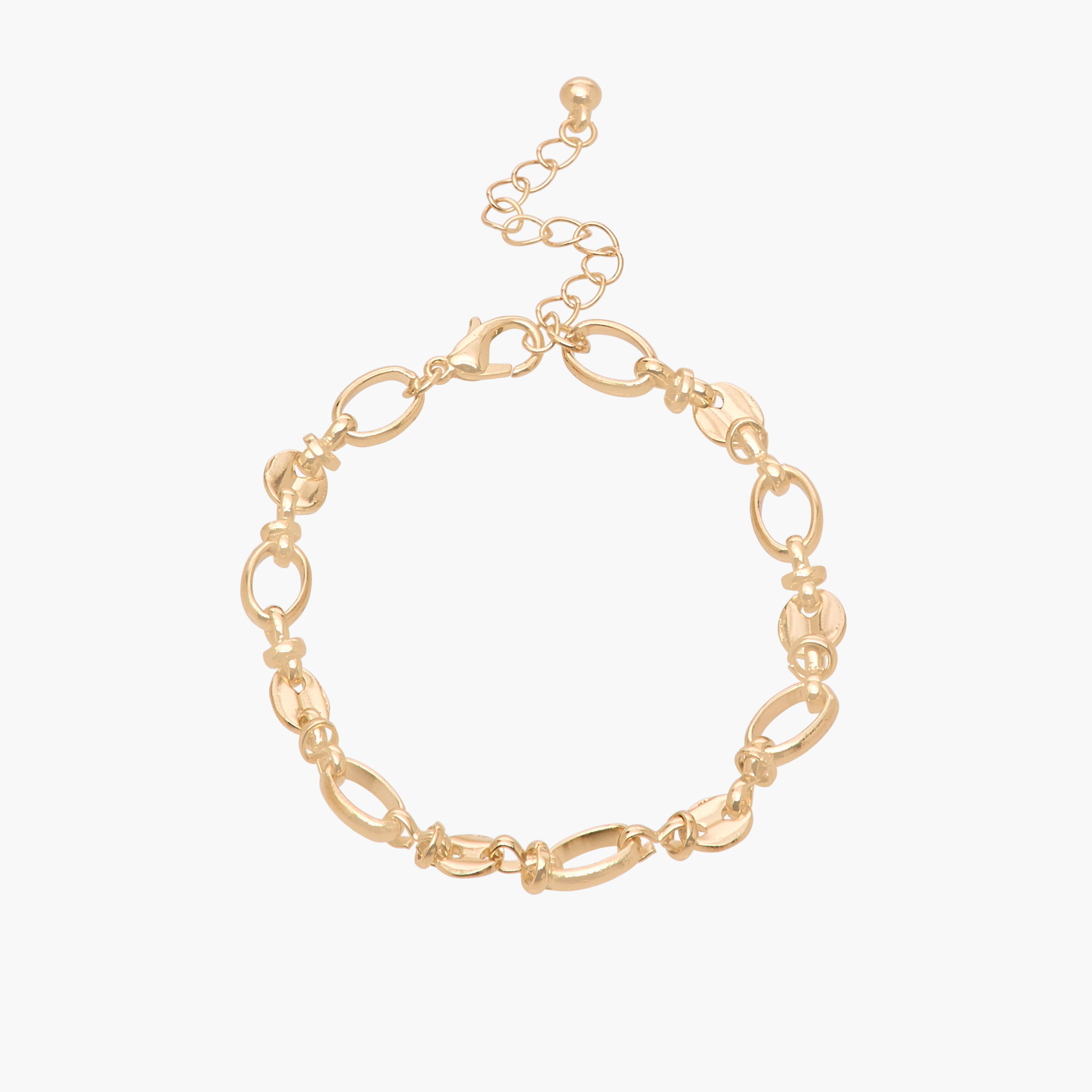 سوار سلسلة ميتالك من جلو - 5 قطع-women-watchesandjewellery-jewellery-banglesandbracelets-image-9