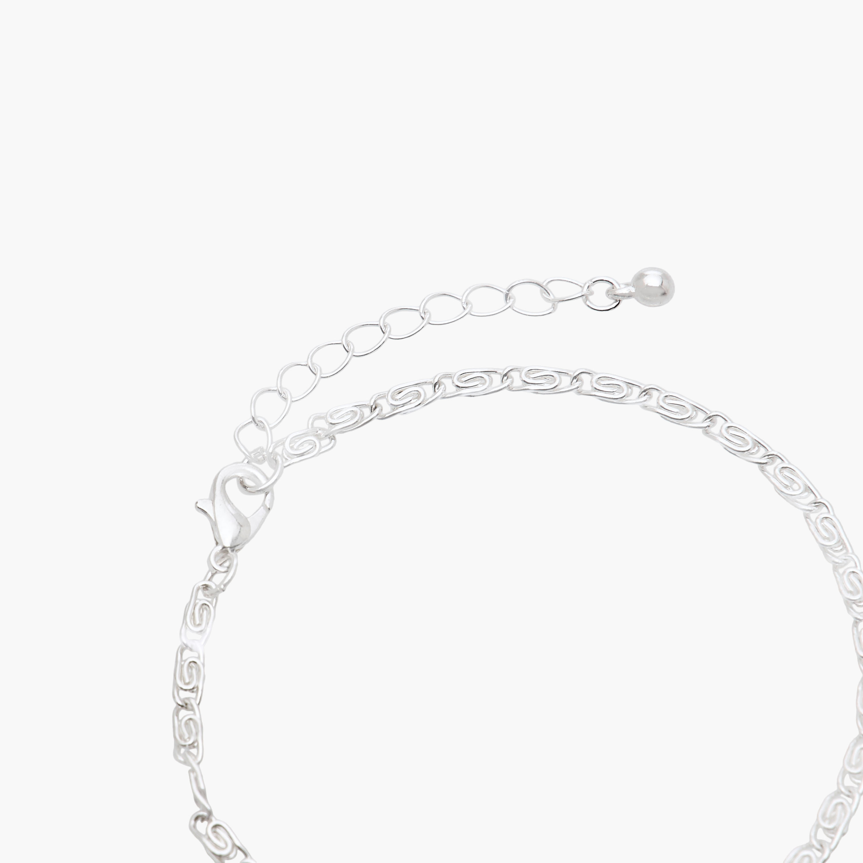 Gloo Pack of 5 Metallic Chain Bracelets-women-watchesandjewellery-jewellery-banglesandbracelets-image-12