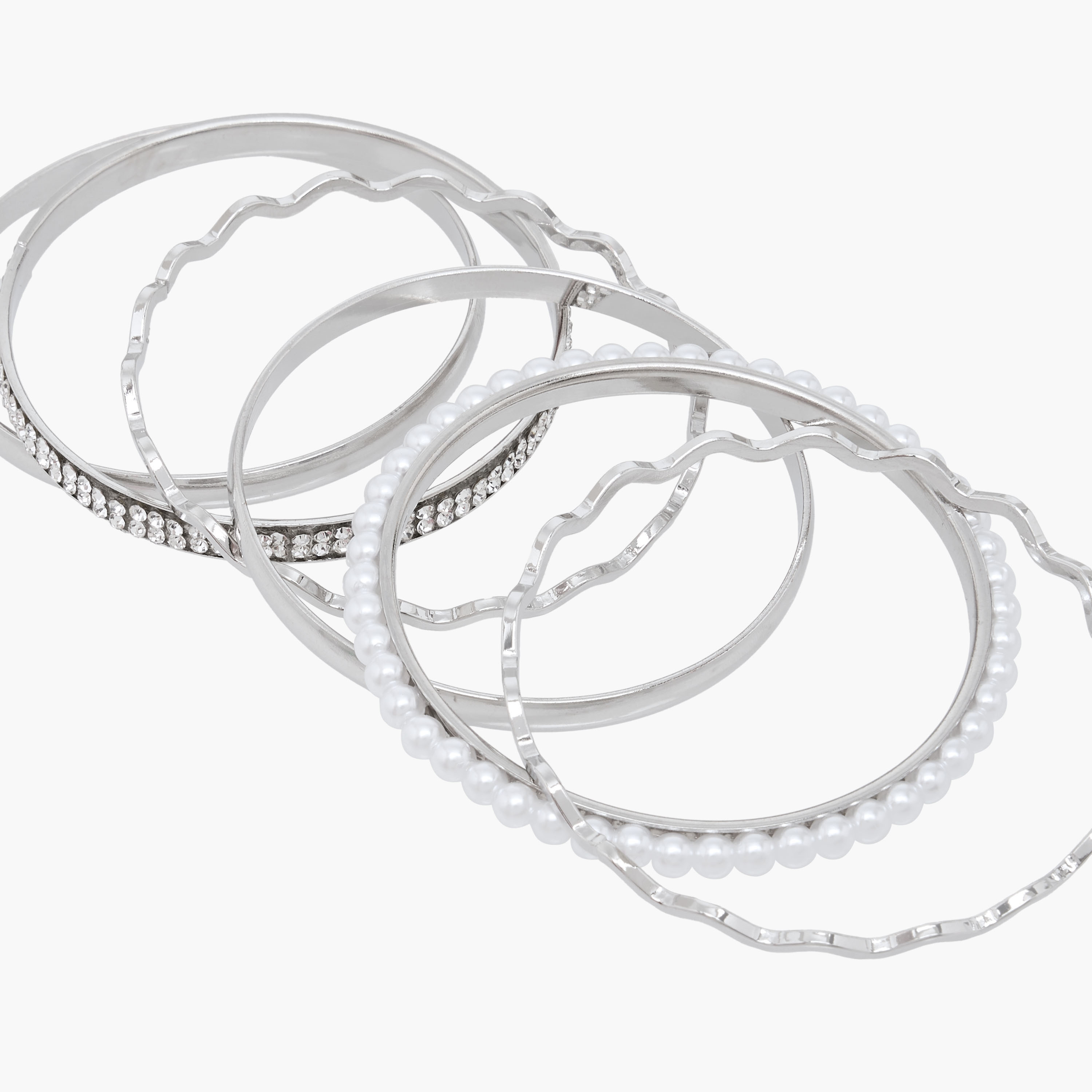 Gloo Pack of 6 Metallic Assorted Bangle-women-watchesandjewellery-jewellery-banglesandbracelets-image-9